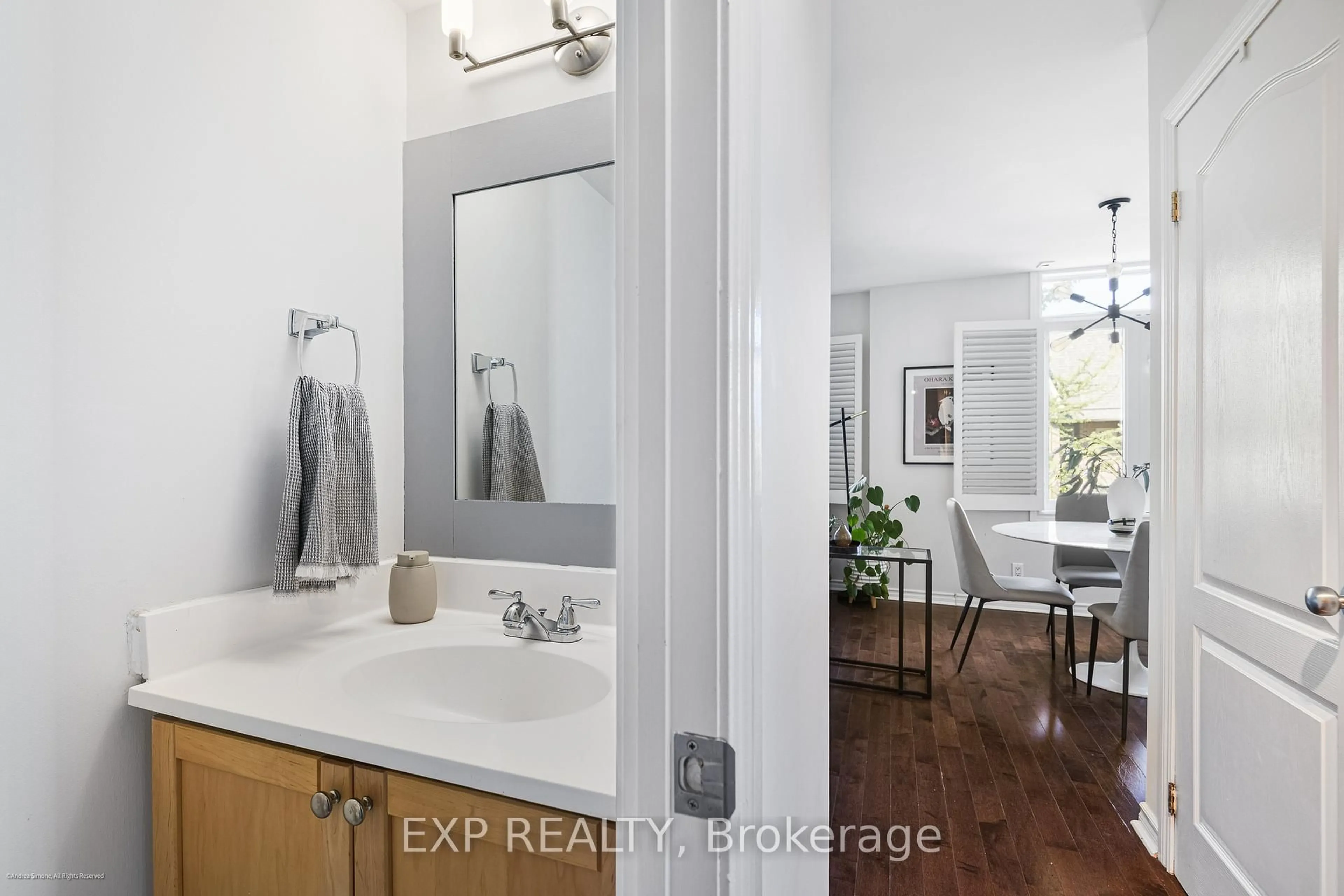 Contemporary bathroom, ceramic/tile floor for 3 Shank St #307, Toronto Ontario M6J 3W9