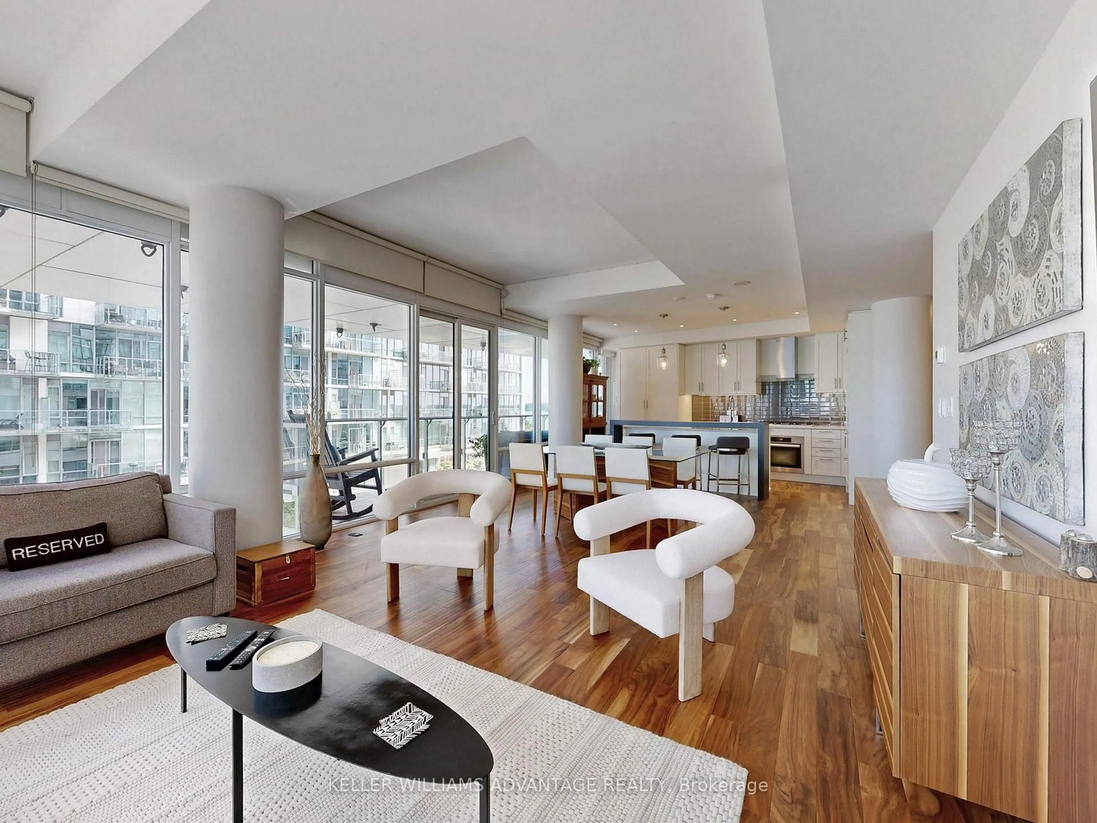 Open concept kitchen, unknown for 29 Queens Quay #401, Toronto Ontario M5E 0A4