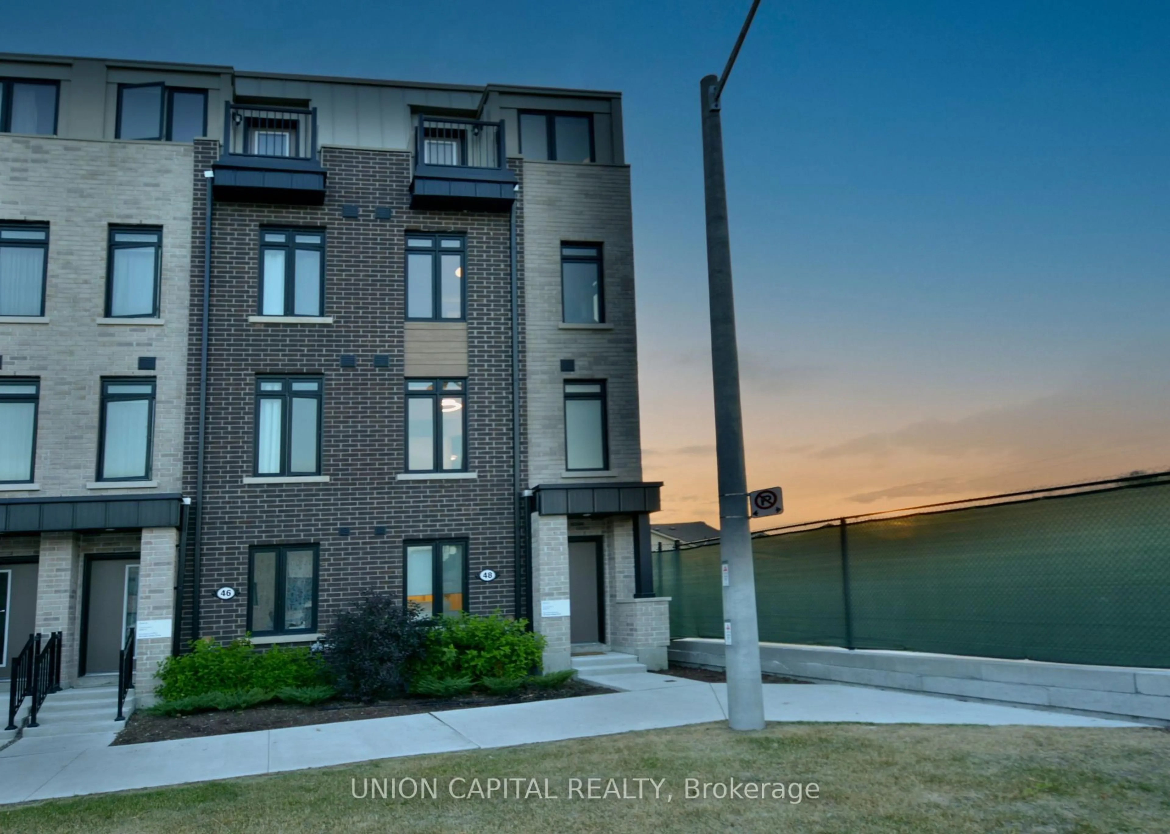 A pic from outside/outdoor area/front of a property/back of a property/a pic from drone, unknown for 48 Case Ootes Dr, Toronto Ontario M4A 1C5