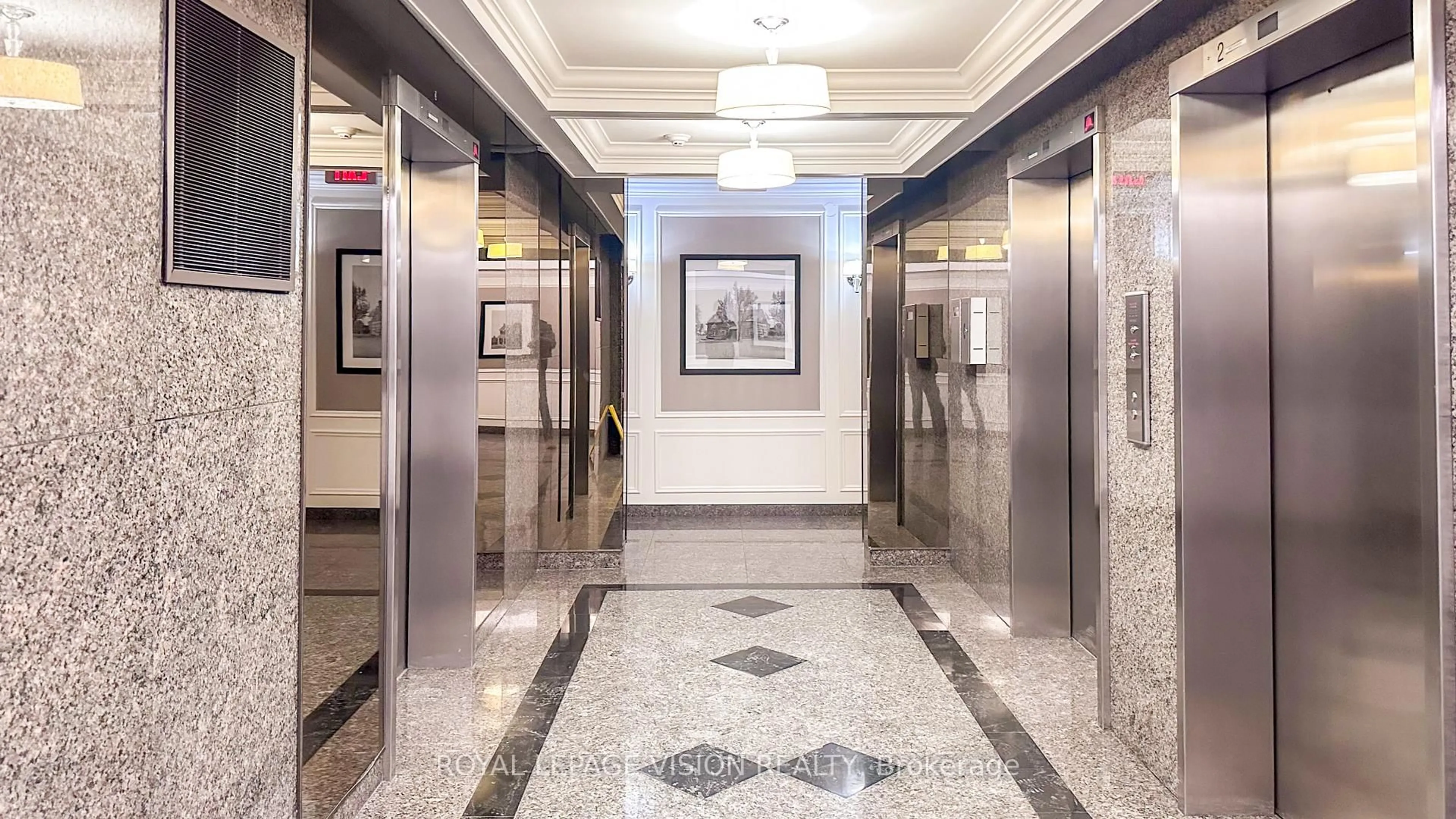 Lobby for 75 Graydon Hall Dr #1501, Toronto Ontario M3A 3M5