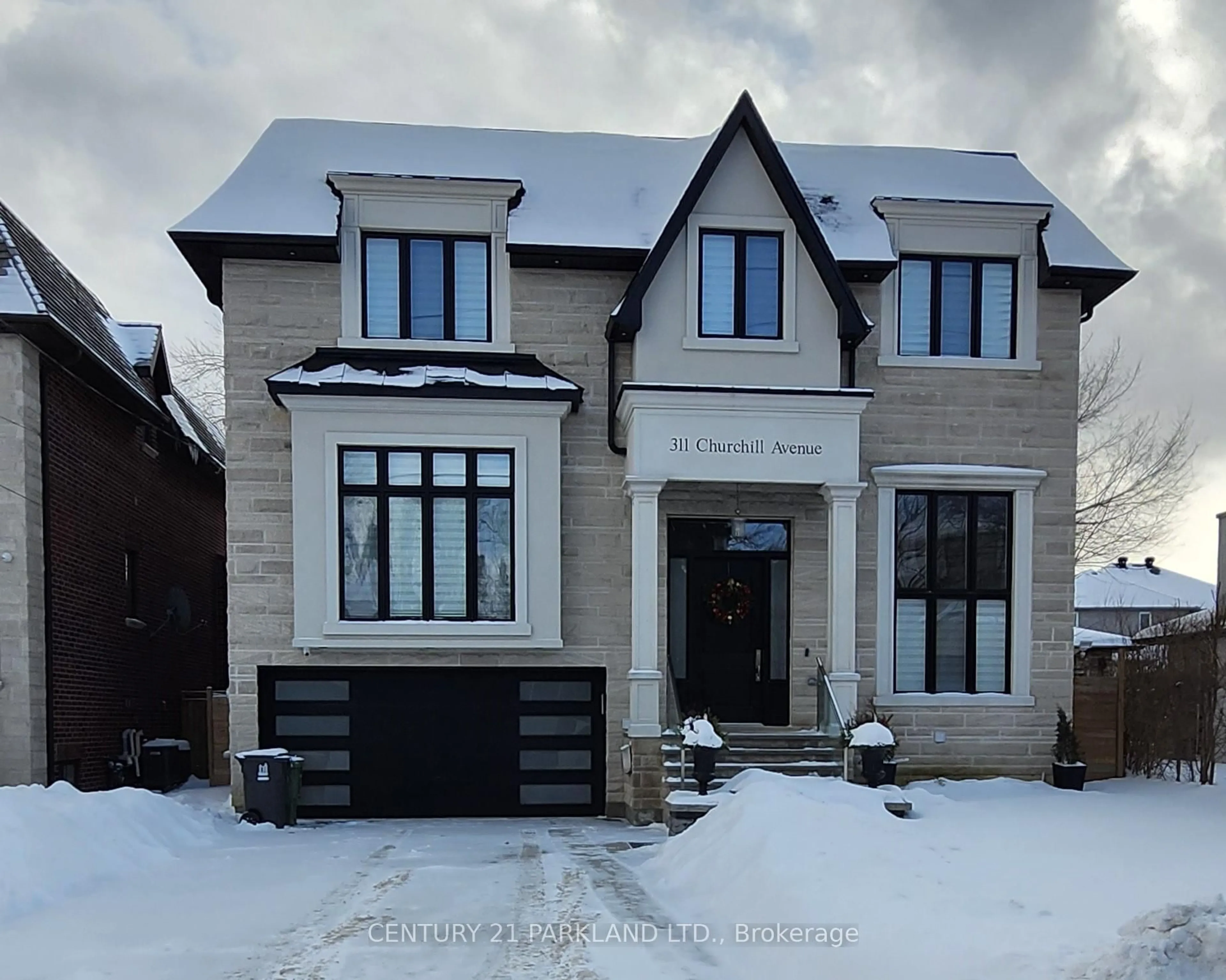 Home with brick exterior material, street for 311 Churchill Ave, Toronto Ontario M2R 1E6