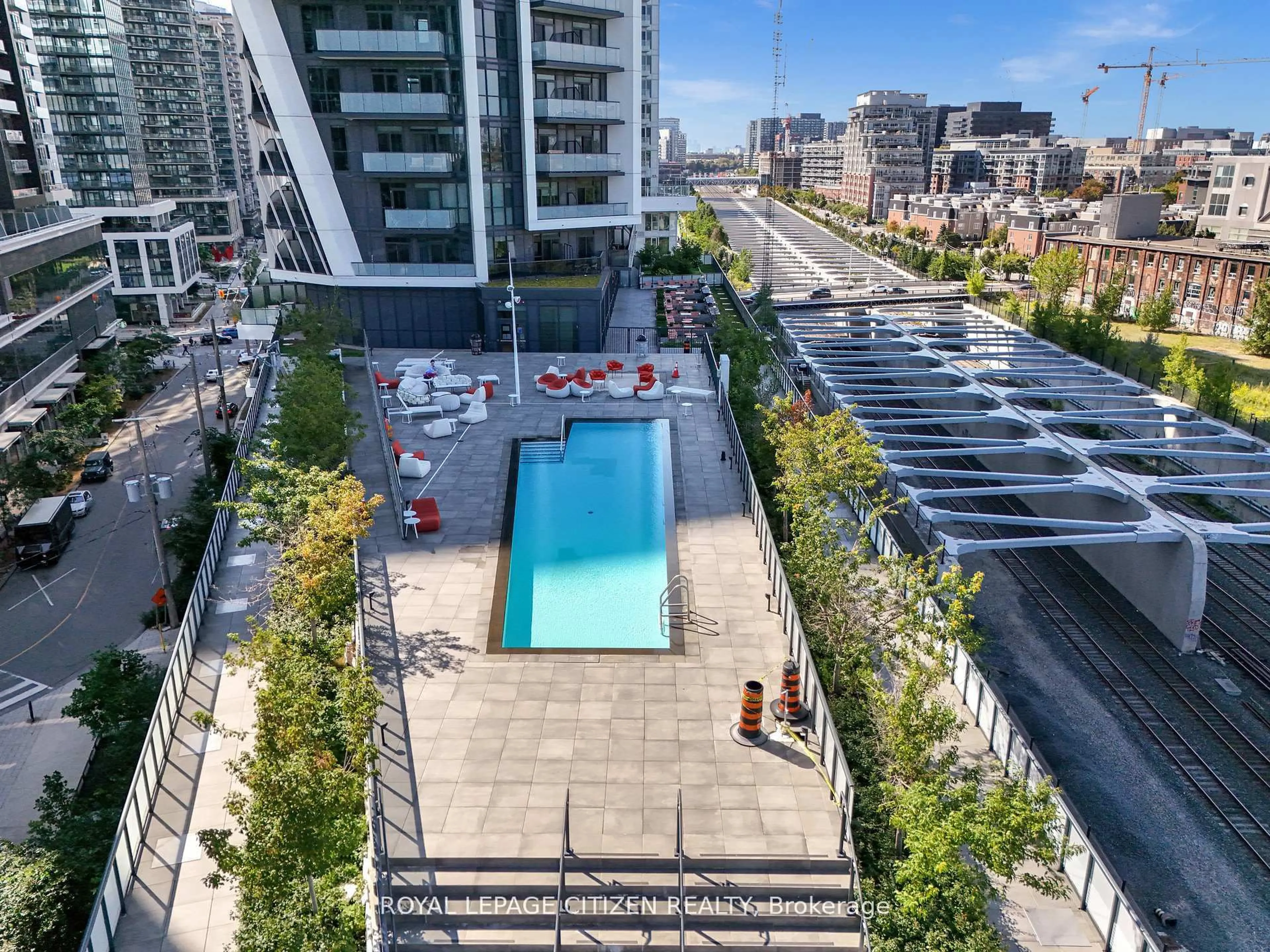 Pool for 50 Ordnance St #418, Toronto Ontario M6K 0C9