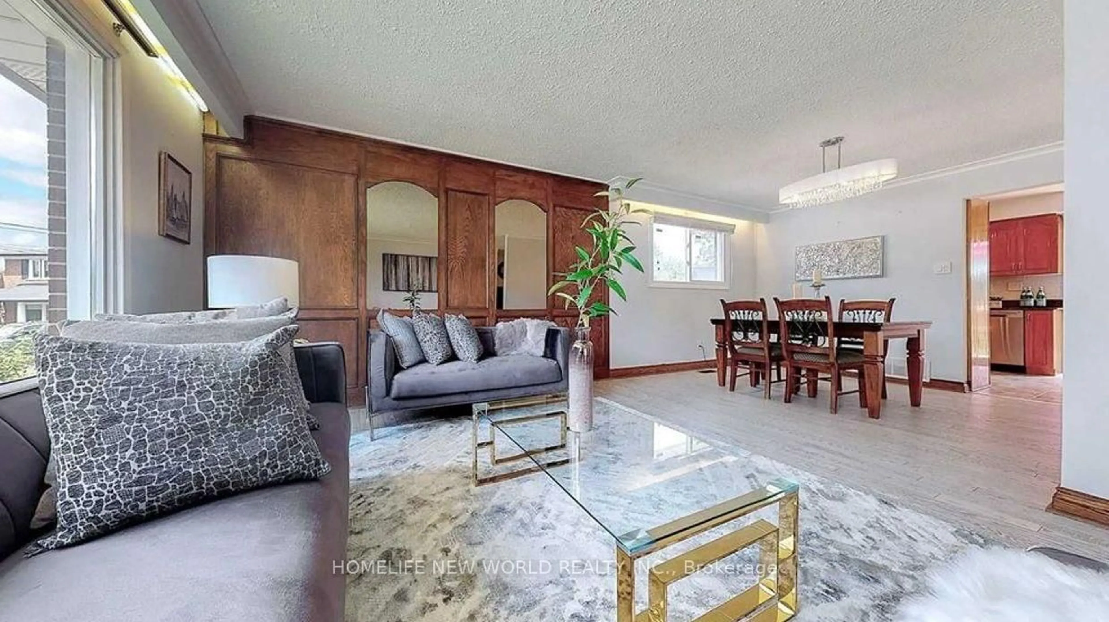 Living room with furniture, unknown for 58 Marathon Cres, Toronto Ontario M2R 2L7