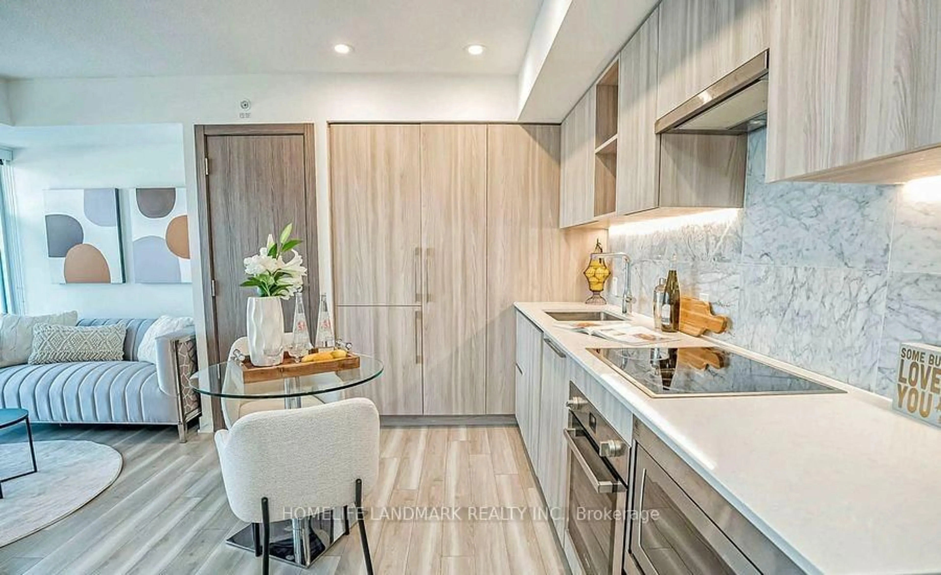 Contemporary kitchen, unknown for 19 Bathurst St #605, Toronto Ontario M5V 0N2