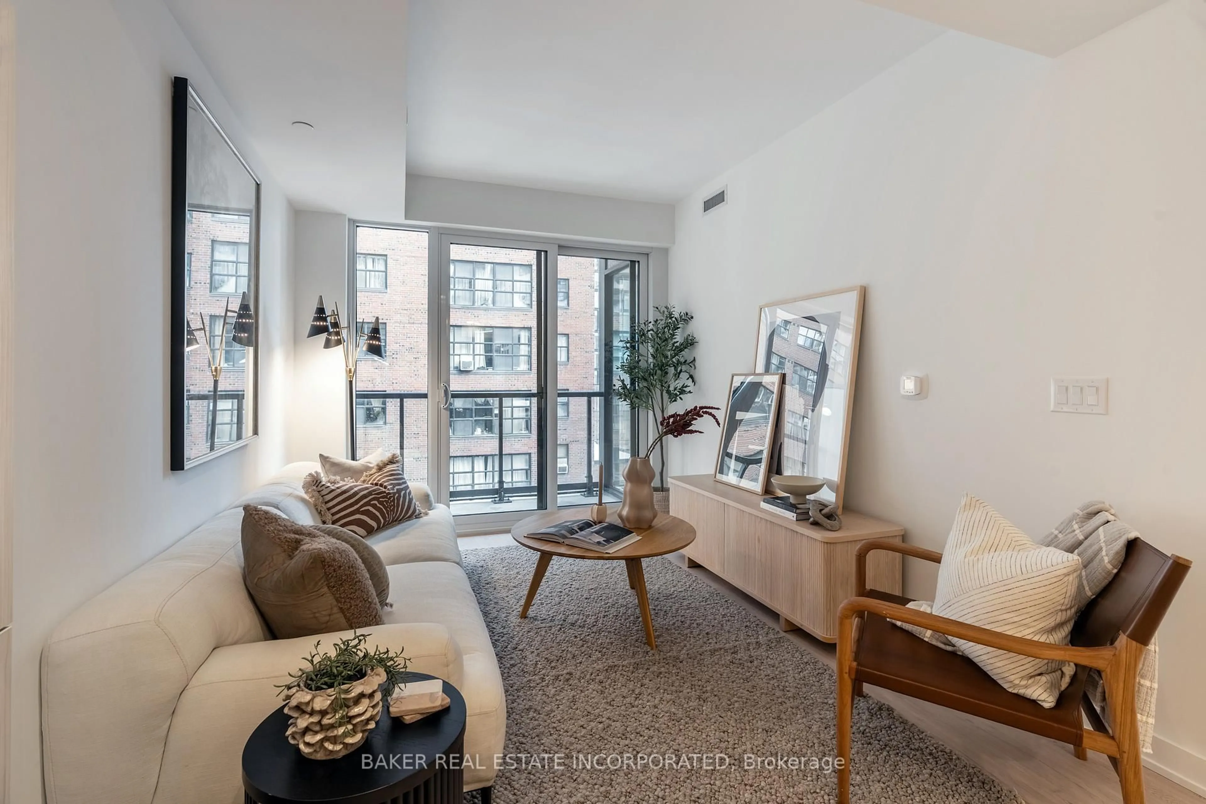 Living room with furniture, unknown for 65 Mutual St #404, Toronto Ontario M5B 0E5