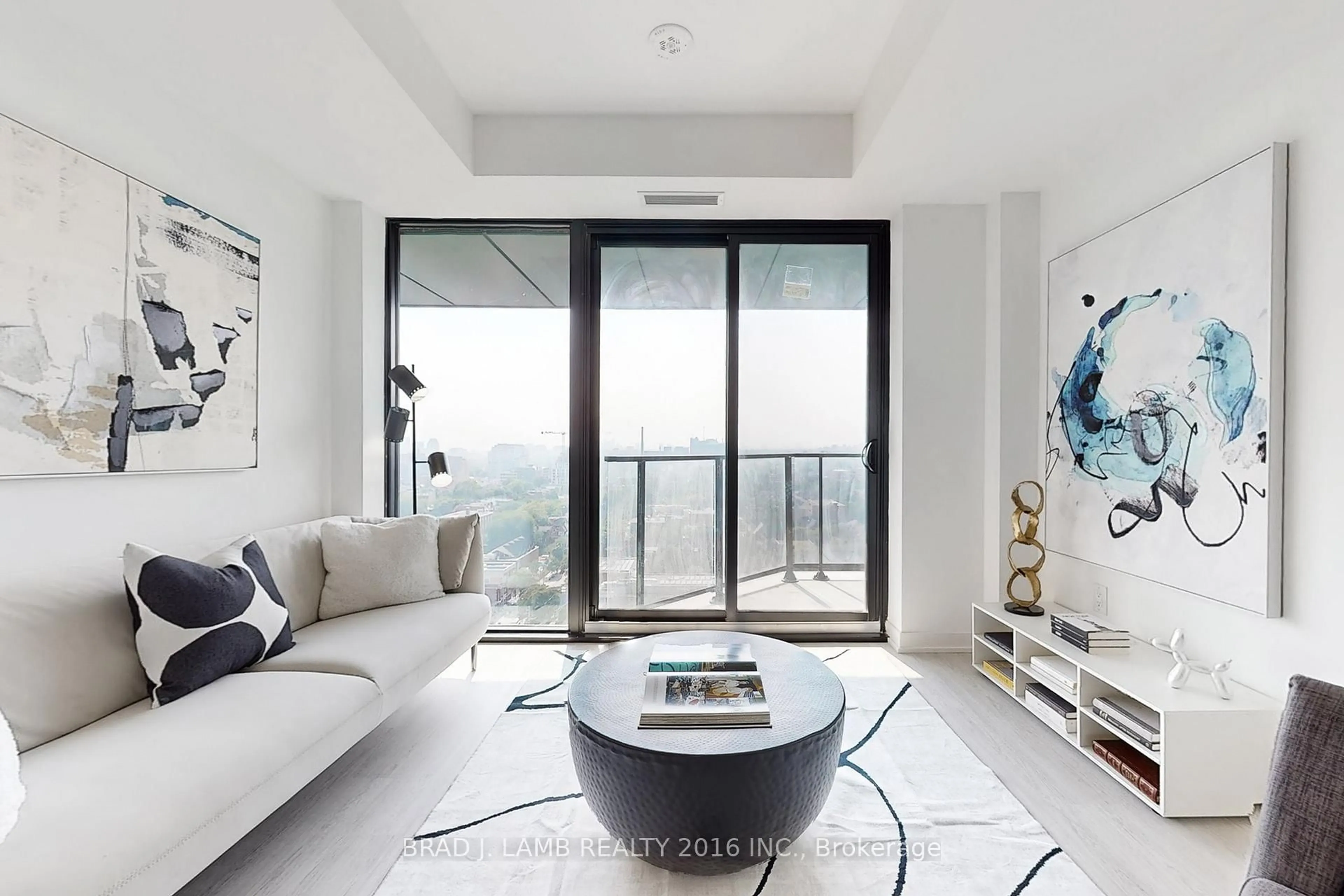 Living room with furniture, unknown for 195 McCaul St #1501, Toronto Ontario M5T 0E5