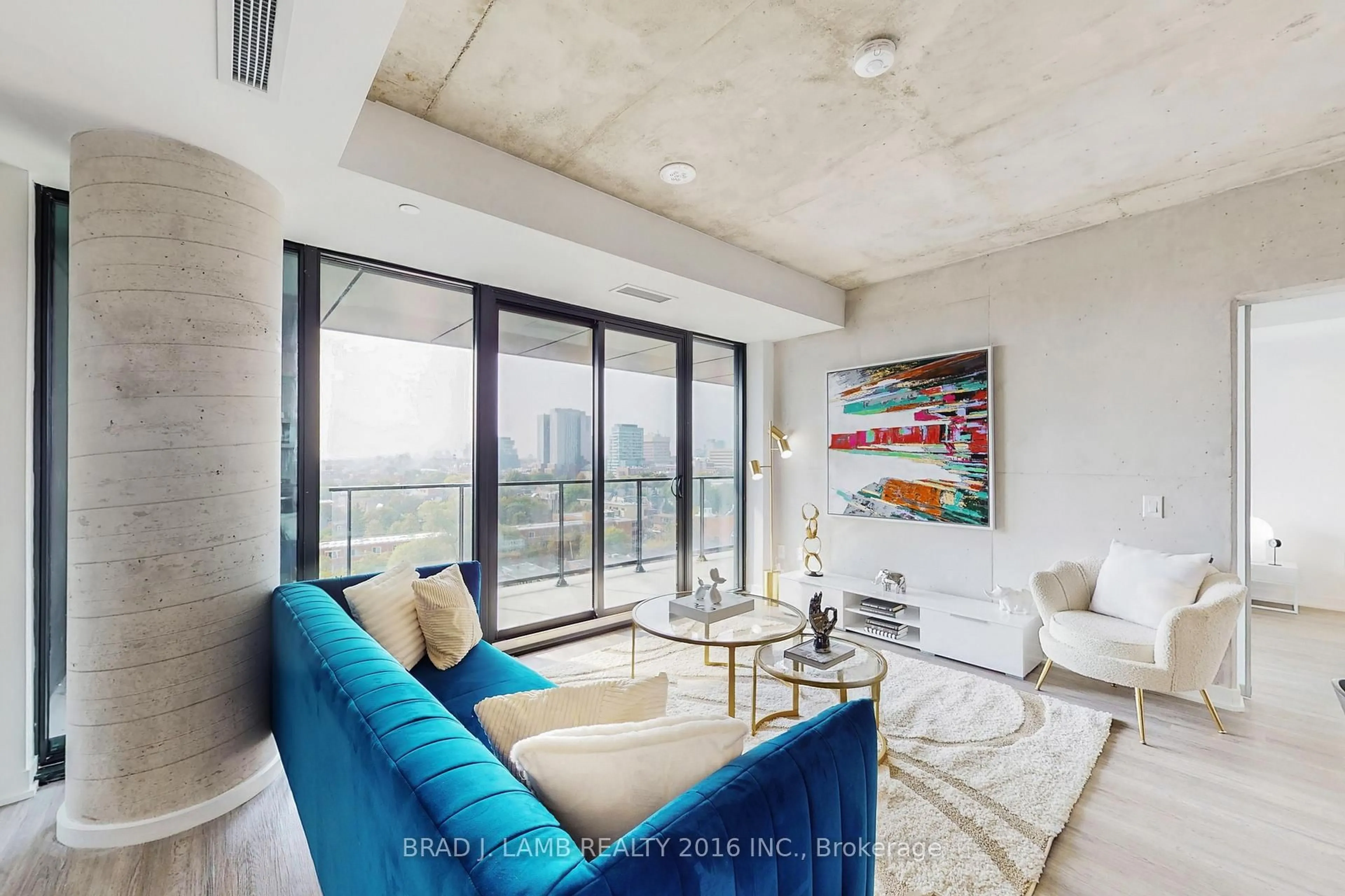 Living room with furniture, unknown for 195 McCaul St #1011, Toronto Ontario M5T 0E5