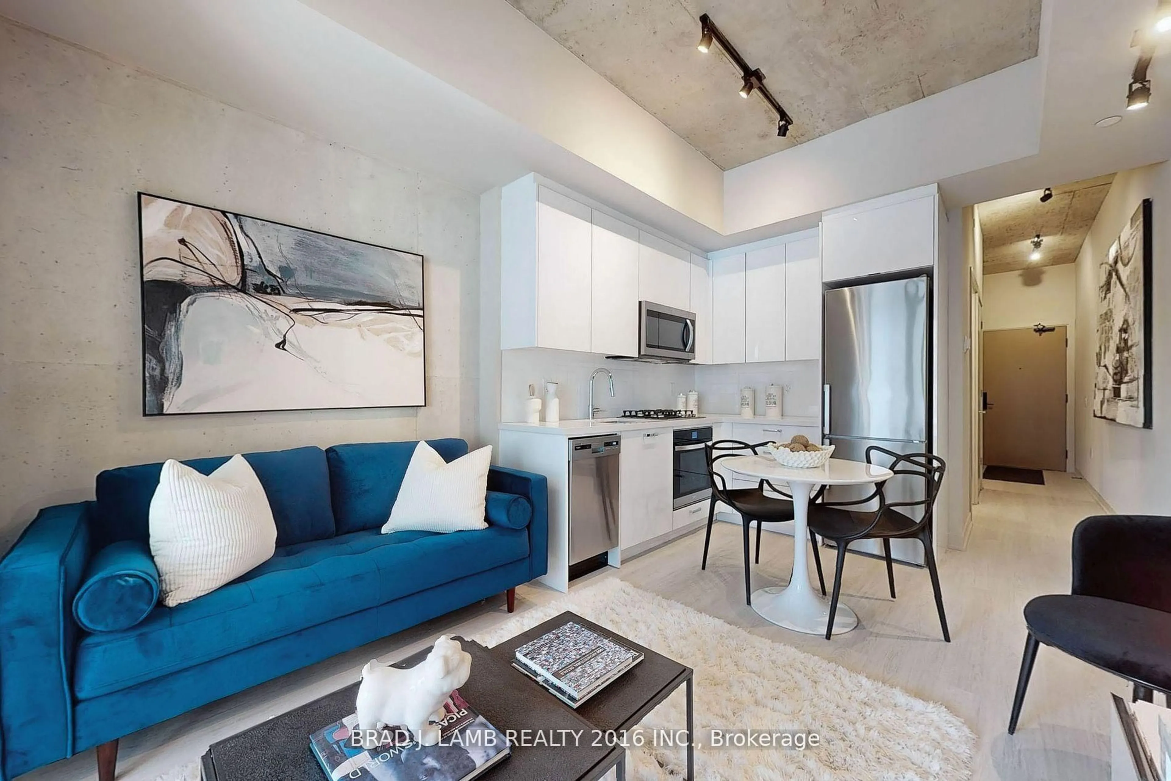 Open concept kitchen, unknown for 195 McCaul St #315, Toronto Ontario M5T 0E5