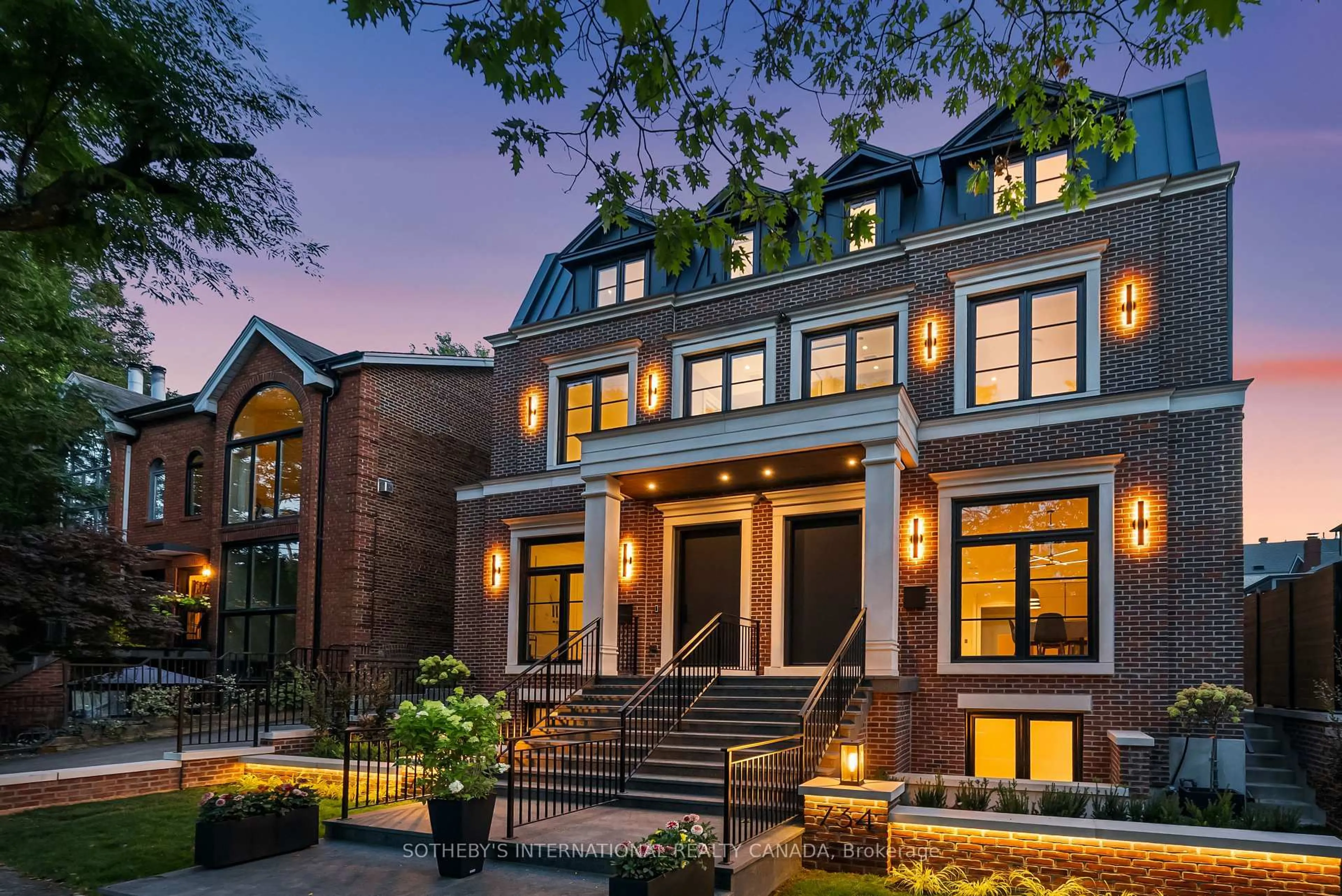 Home with brick exterior material, street for 734 Avenue Rd, Toronto Ontario M5P 2K1