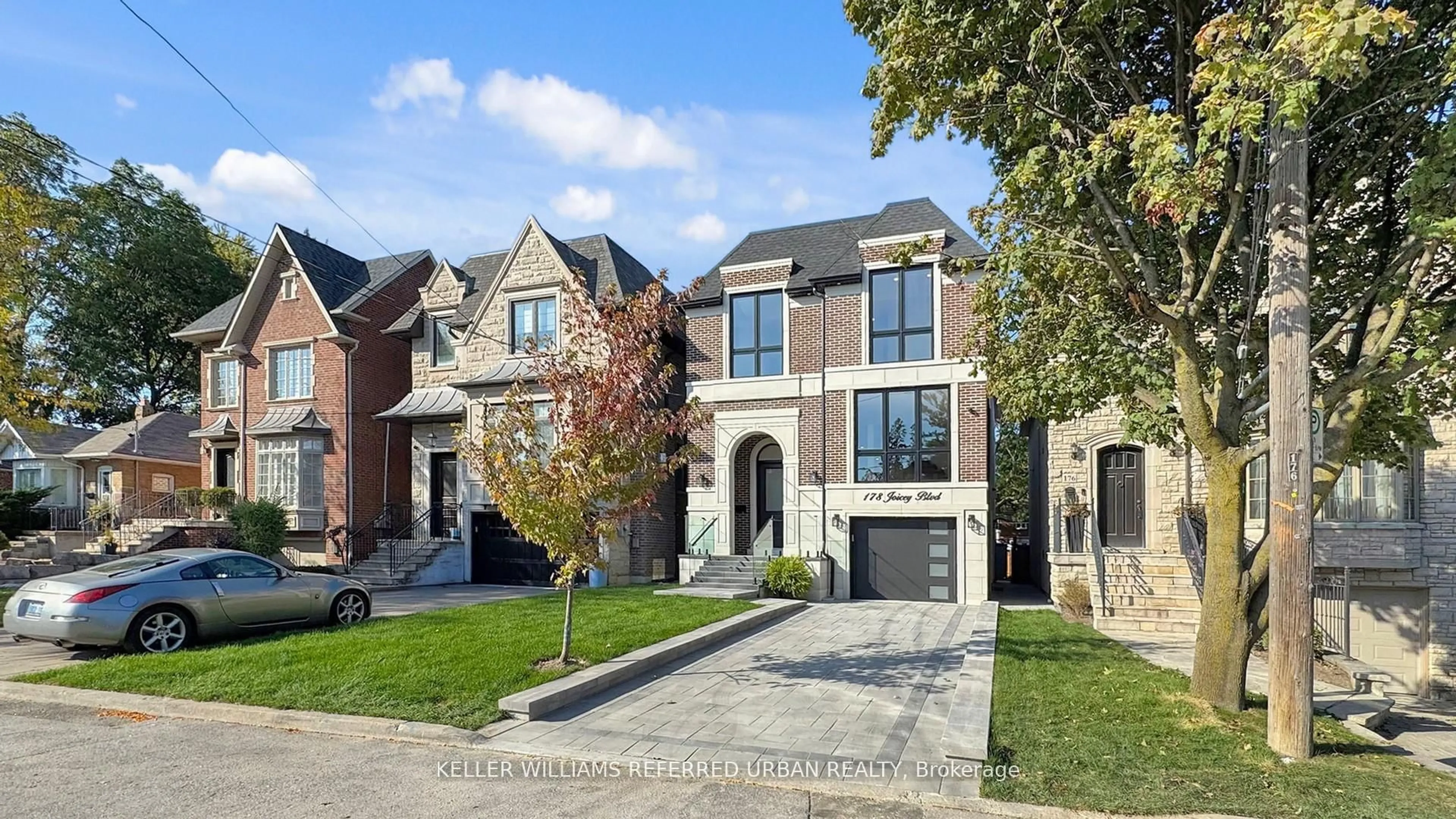 Home with brick exterior material, street for 178 Joicey Blvd, Toronto Ontario M5M 2V2