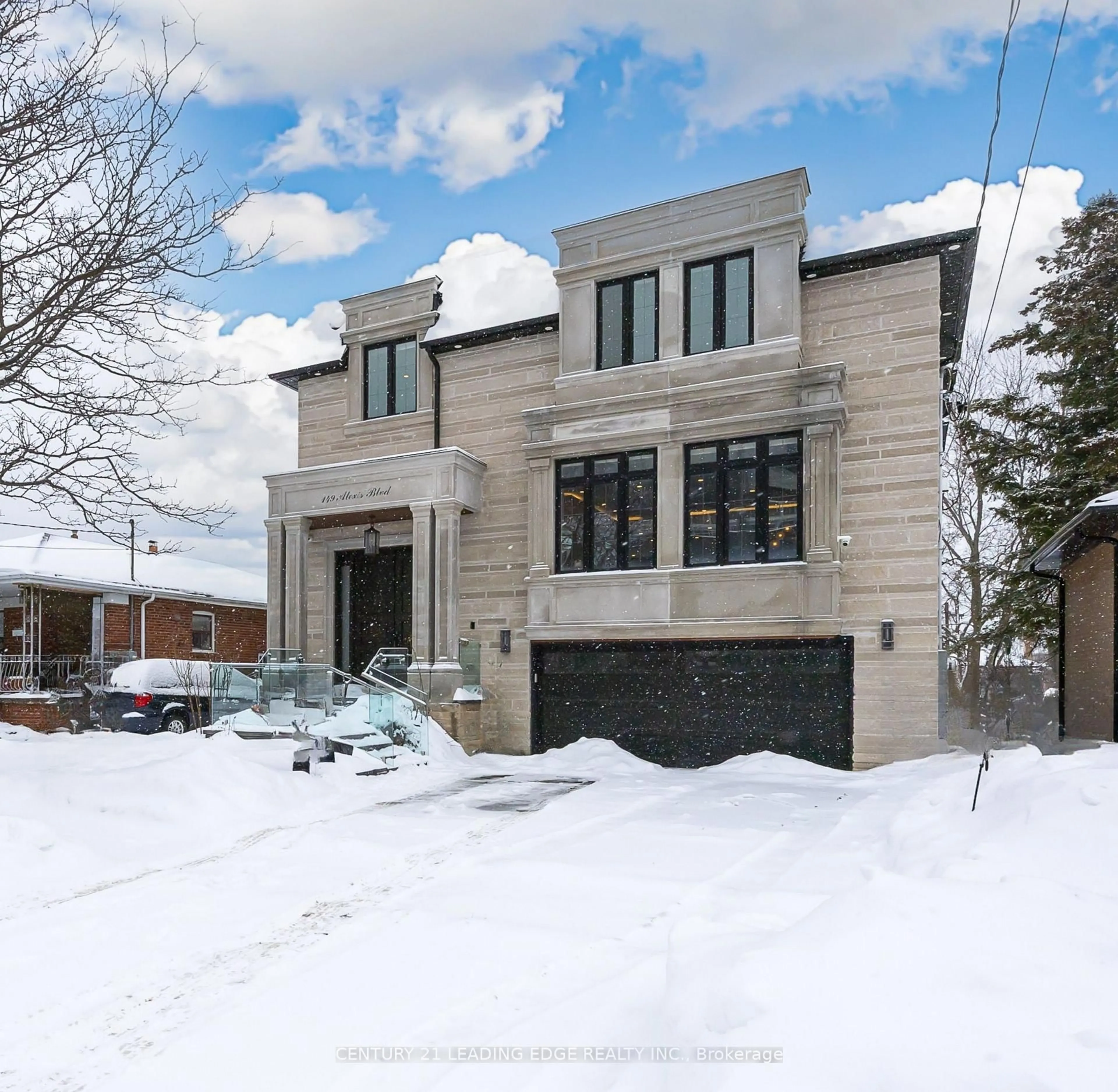 Home with brick exterior material, street for 149 Alexis Blvd, Toronto Ontario M3H 2R1