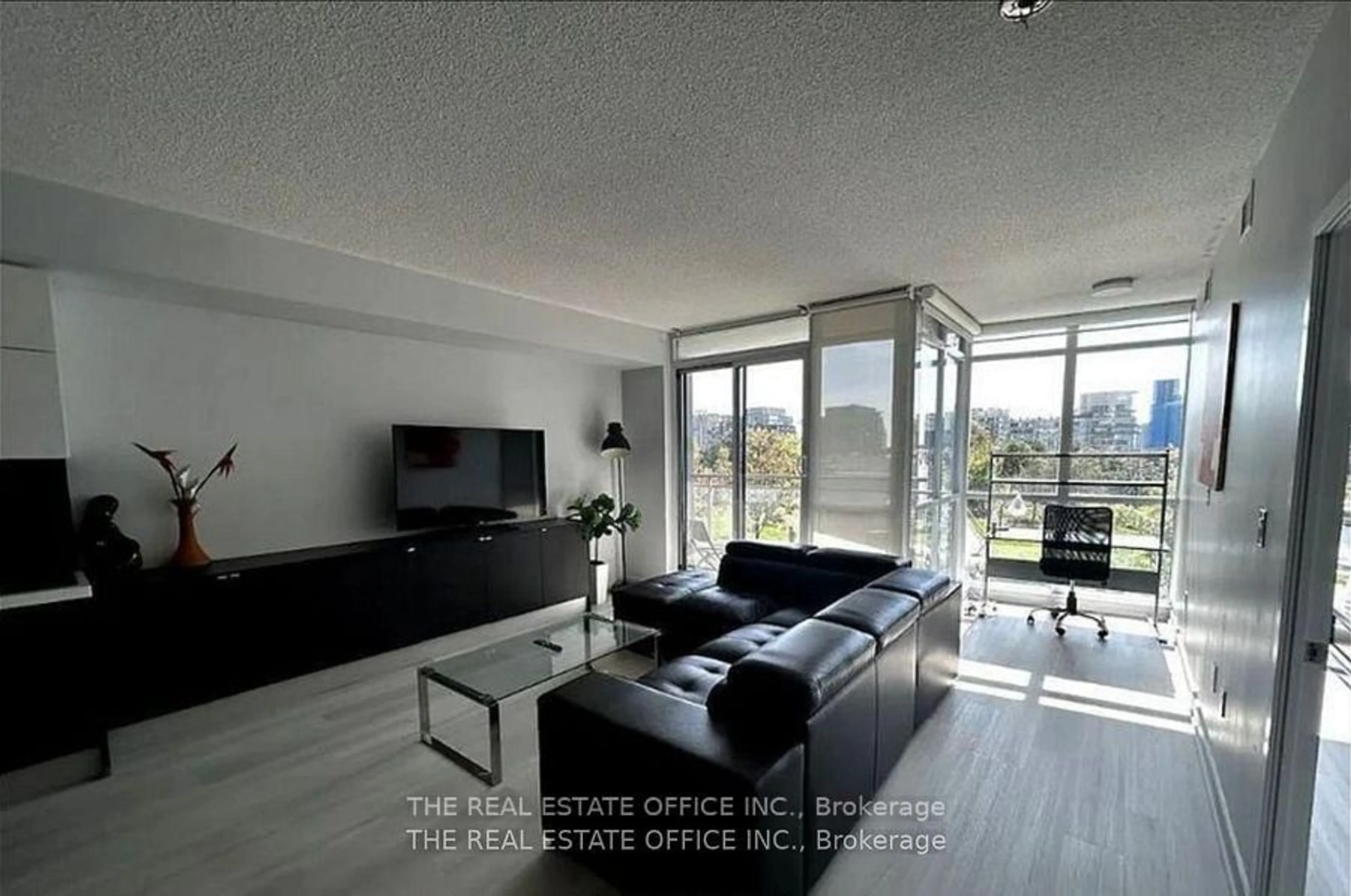 Living room with furniture, unknown for 151 Dan Leckie Way #202, Toronto Ontario M5V 4B2