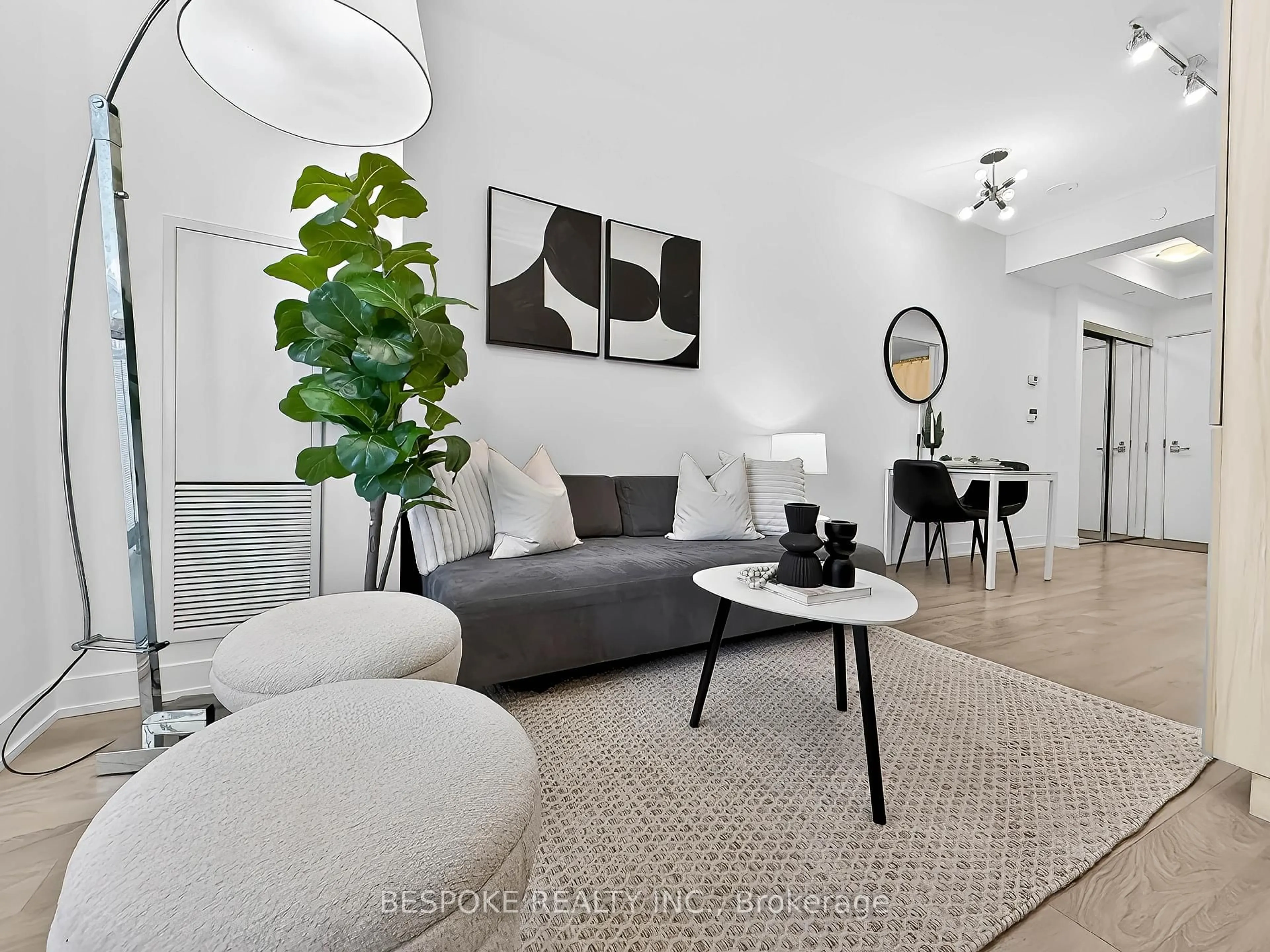 Living room with furniture, unknown for 50 Ordnance St #2203, Toronto Ontario M6K 0C9