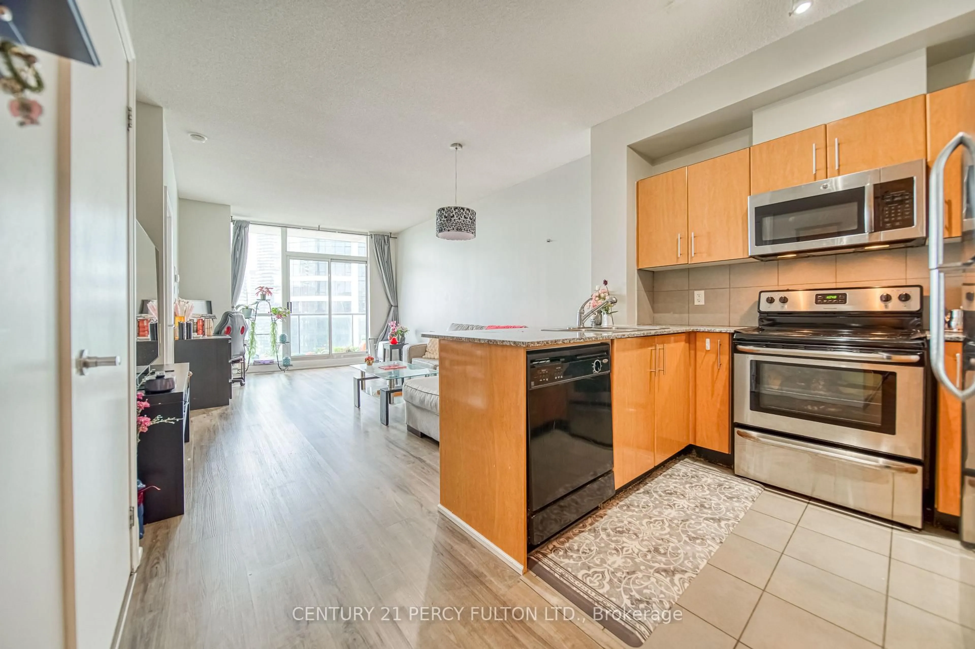 Open concept kitchen, unknown for 16 Yonge St #3407, Toronto Ontario M5E 2A1
