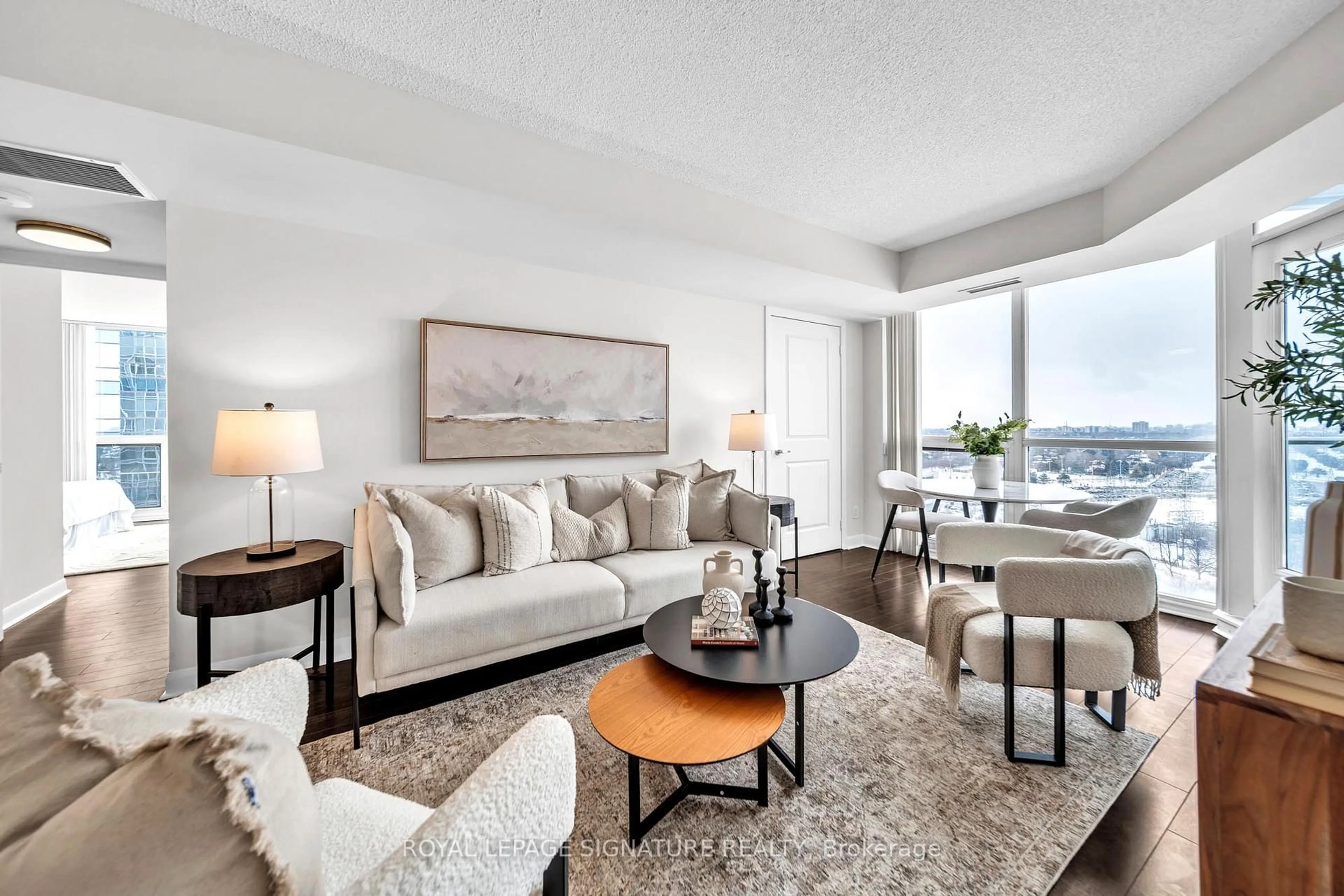 Living room with furniture, unknown for 5791 Yonge St #1902, Toronto Ontario M2M 0A8