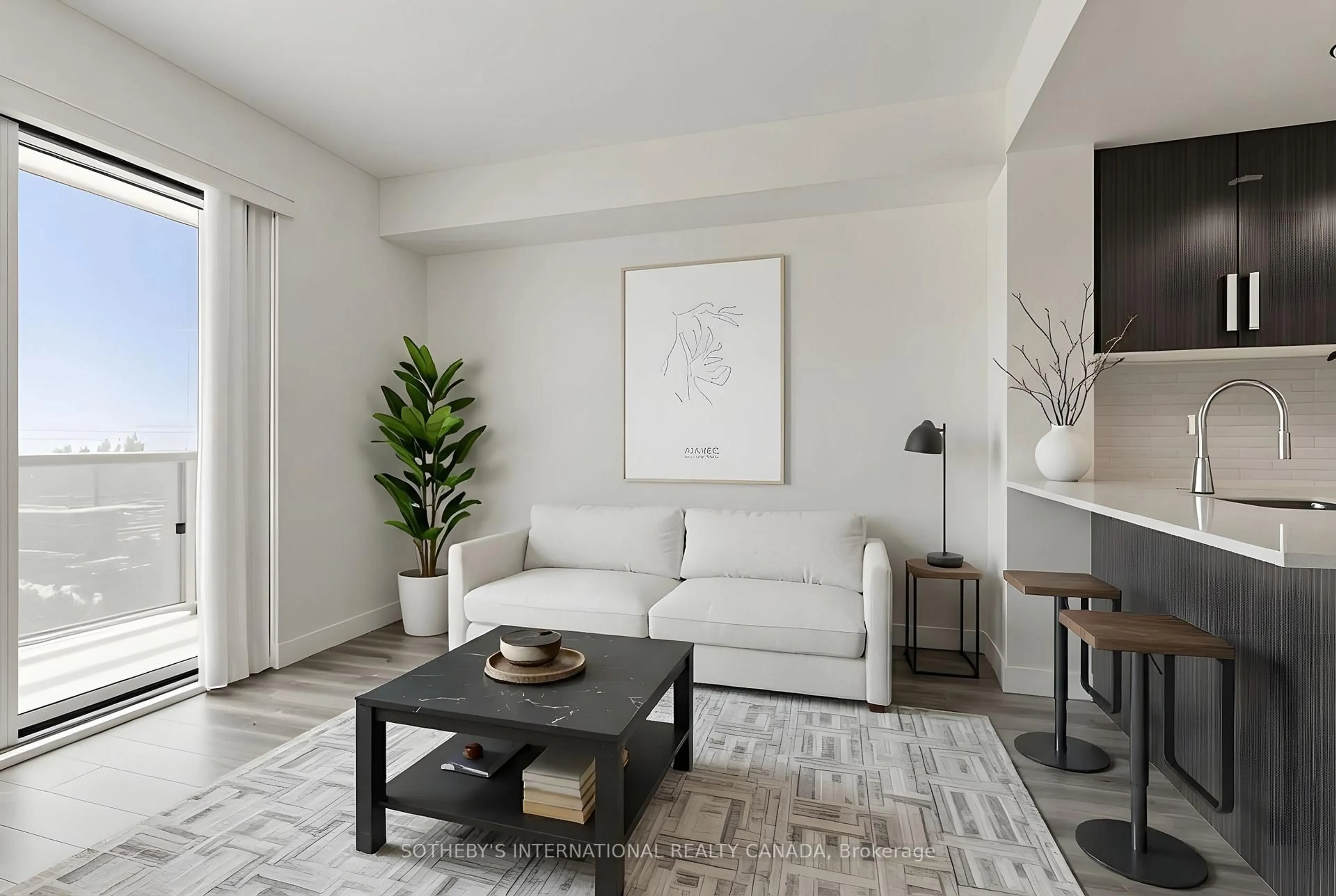 Living room with furniture, unknown for 5180 Yonge St #1706, Toronto Ontario M2N 0K5