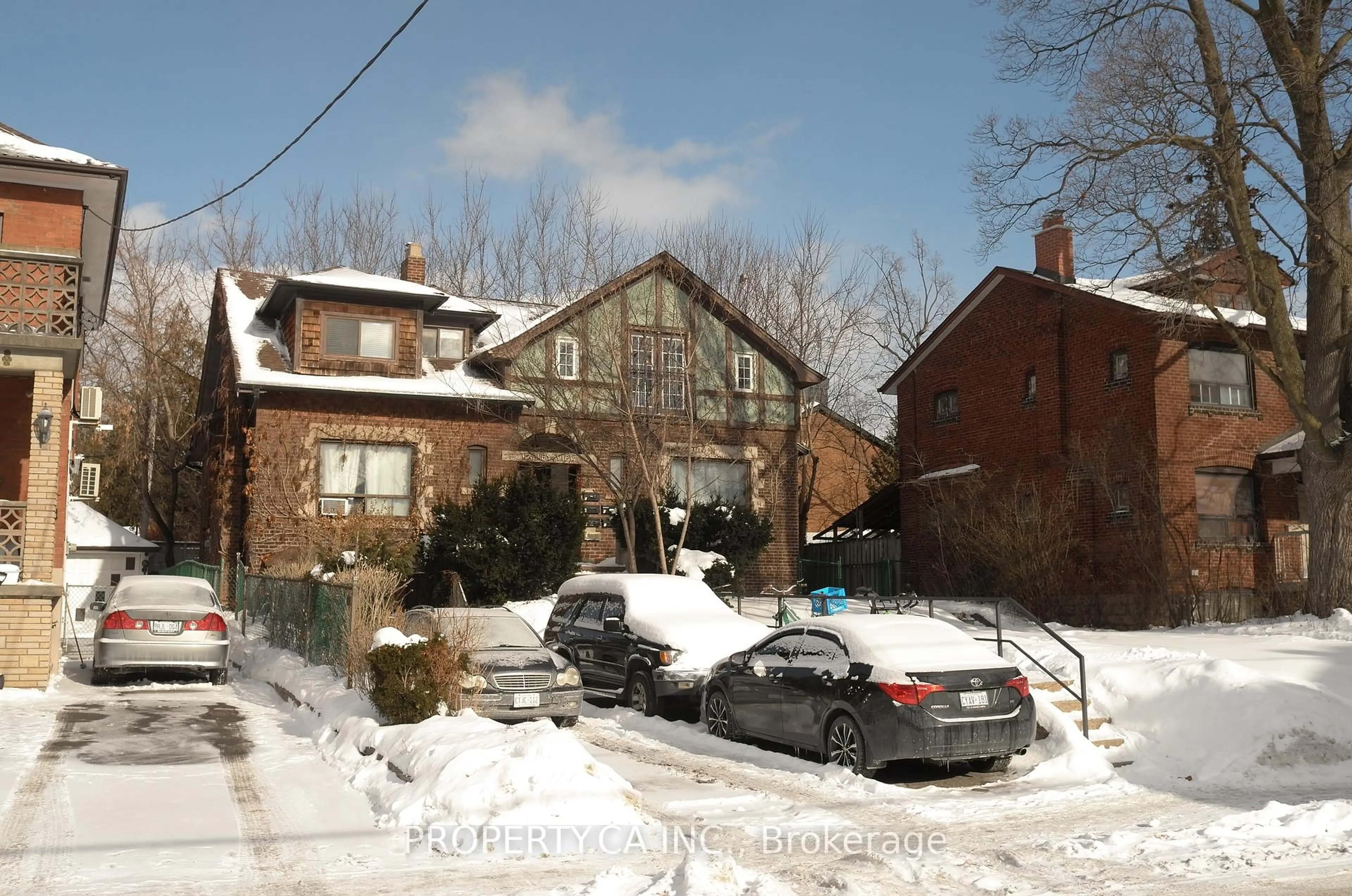 Home with brick exterior material, street for 4 Glenhurst Ave, Toronto Ontario M6C 1H7