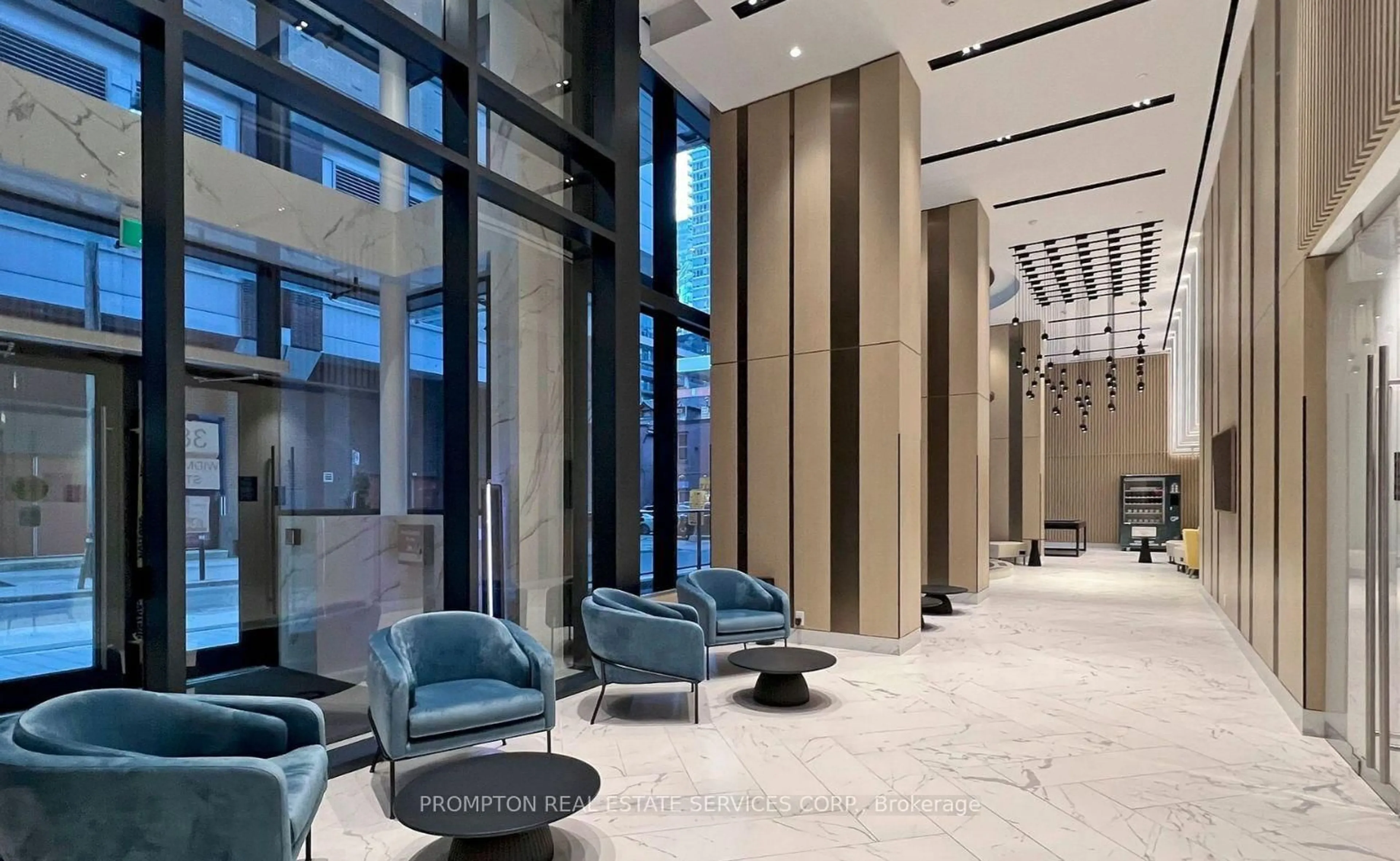 Lobby for 38 Widmer St #3702, Toronto Ontario M5V 0P7