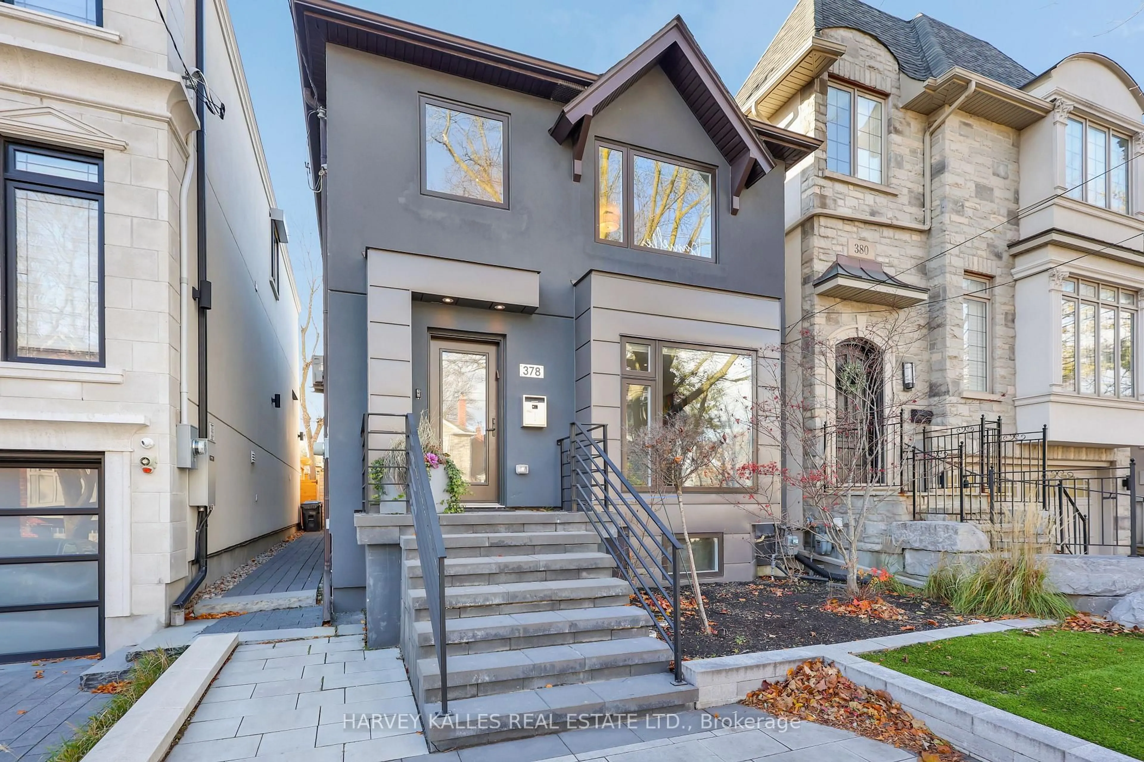 Home with brick exterior material, street for 378 Elm Rd, Toronto Ontario M5M 3V8