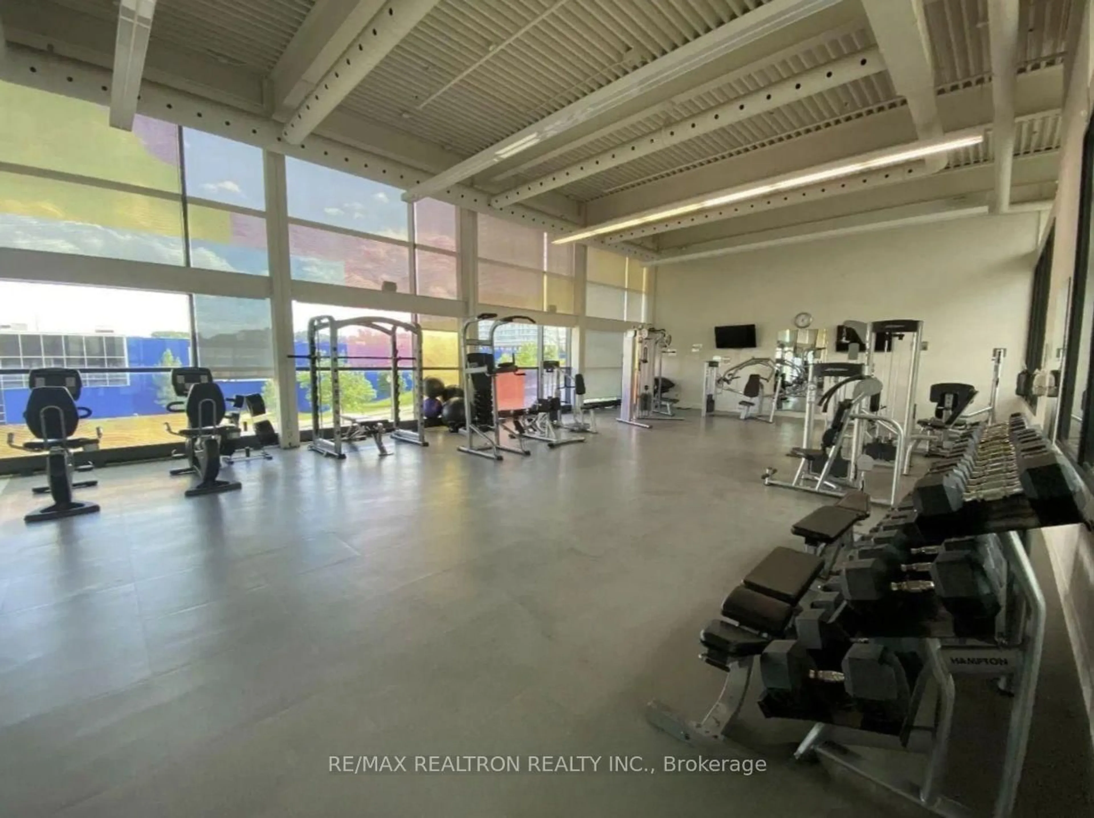 Gym or fitness room for 19 Singer Crt #306, Toronto Ontario M2K 0B2
