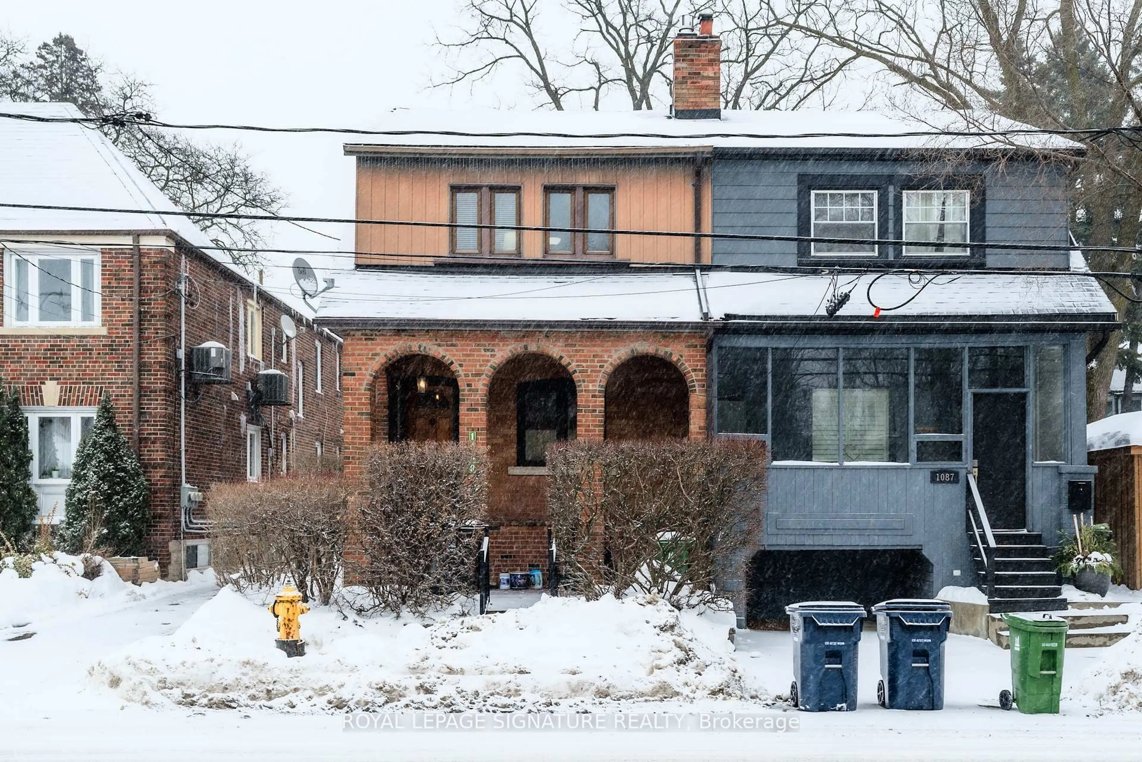 Home with brick exterior material, street for 1089 Mt Pleasant Rd, Toronto Ontario M4P 2M7