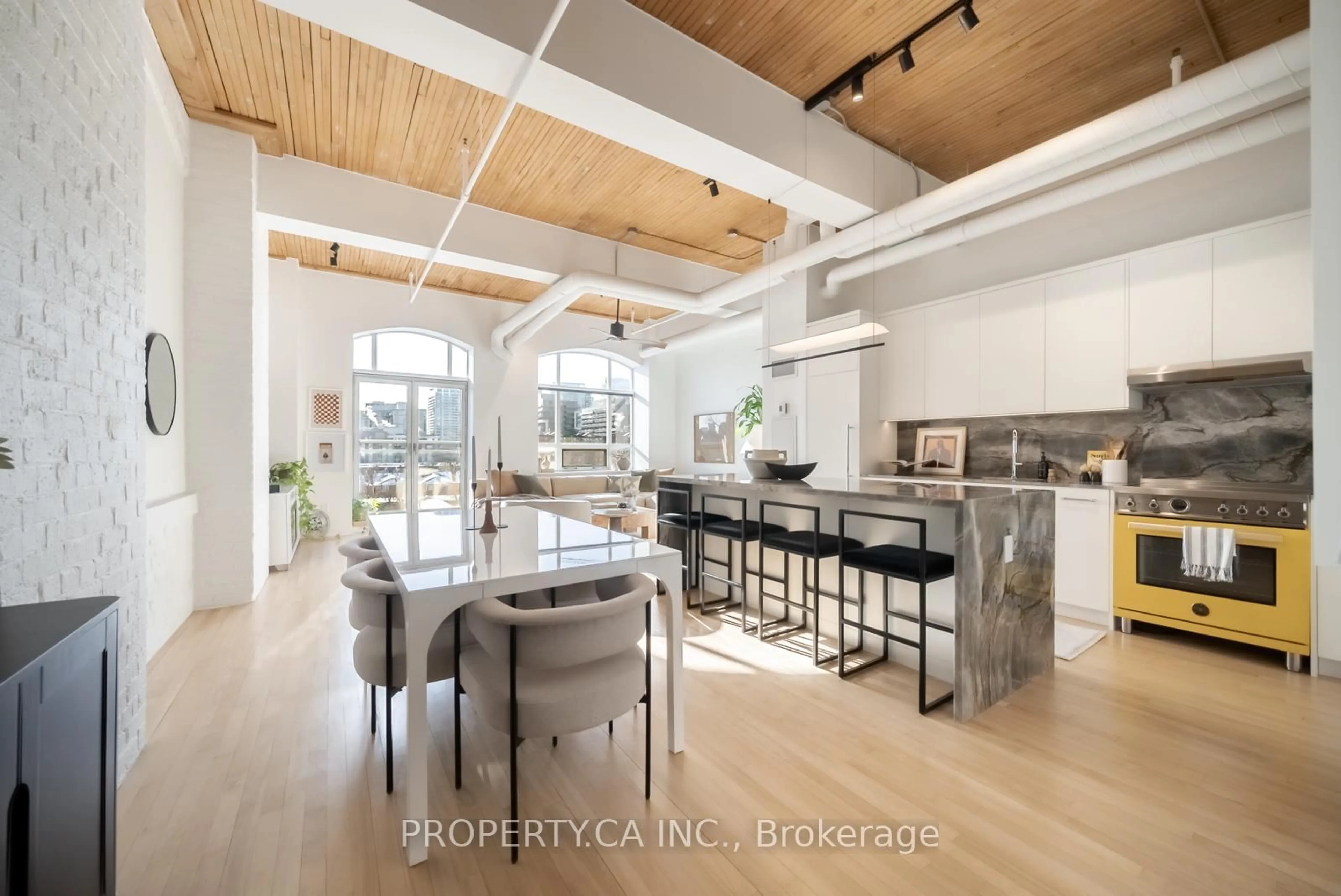 Open concept kitchen, unknown for 993 Queen St #409, Toronto Ontario M6J 1H2