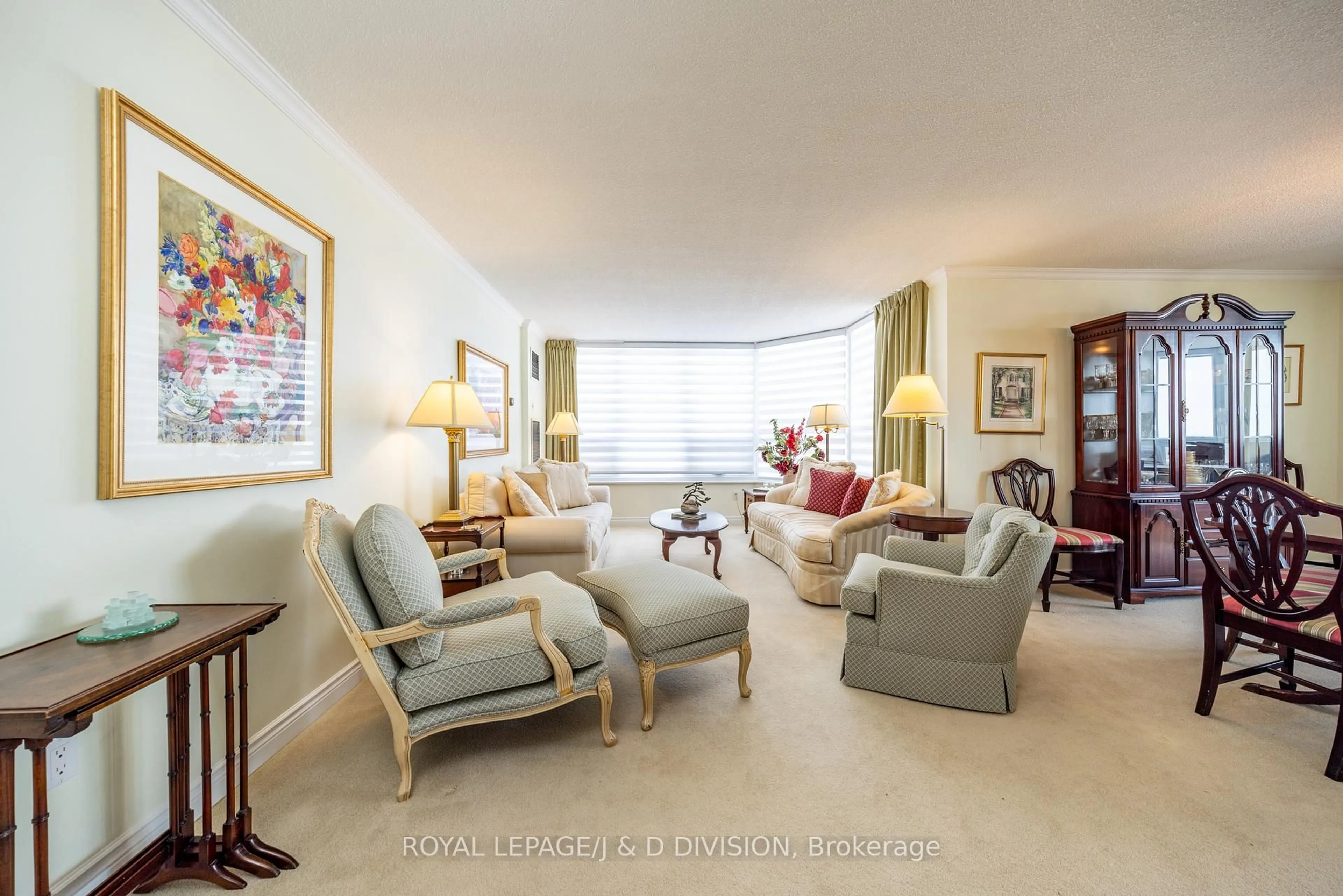 Living room with furniture, unknown for 65 Spring Garden Ave #1710, Toronto Ontario M2N 6H9