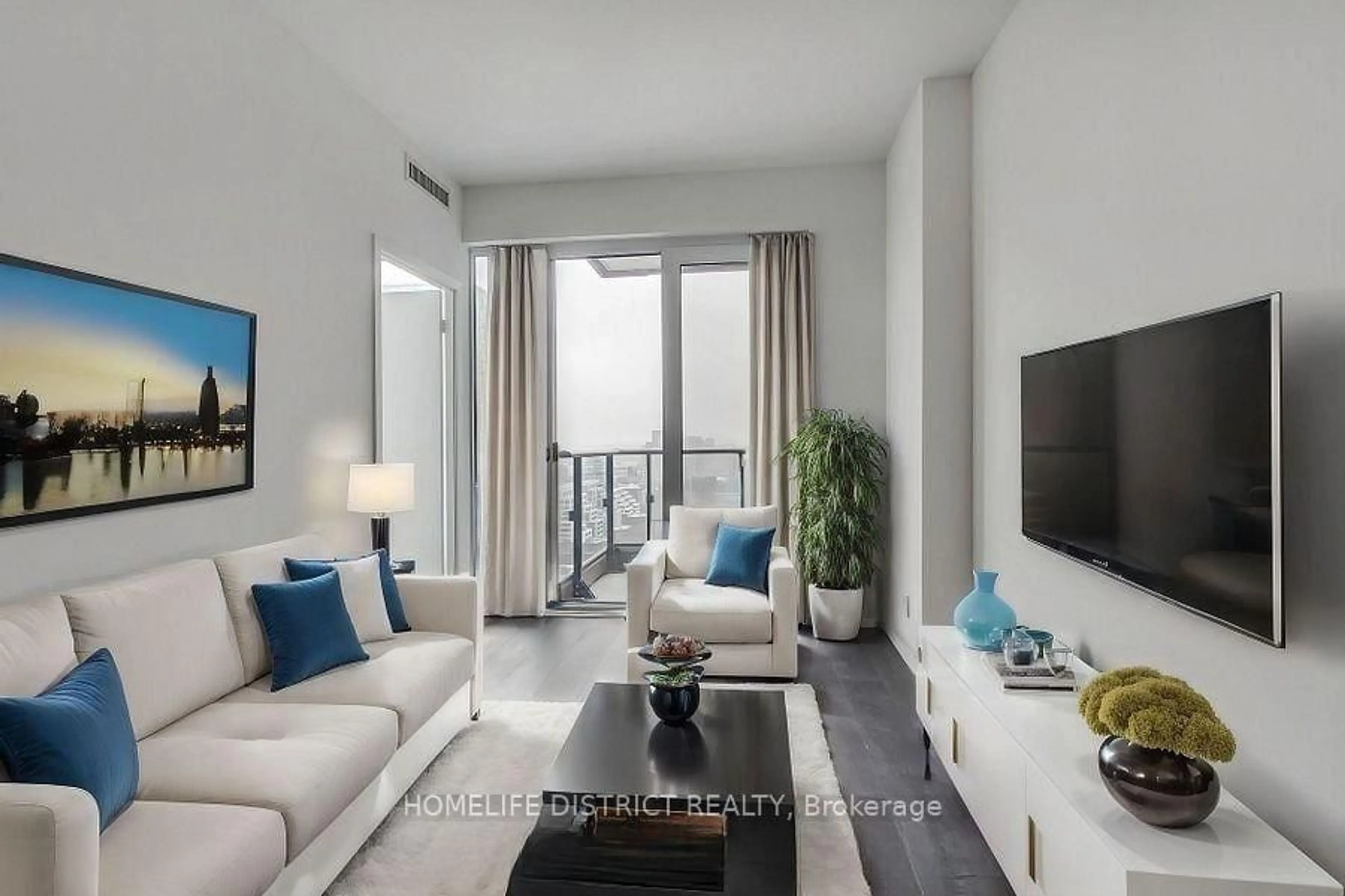 Living room with furniture, unknown for 55 MERCER St #3202, Toronto Ontario M5V 0W4