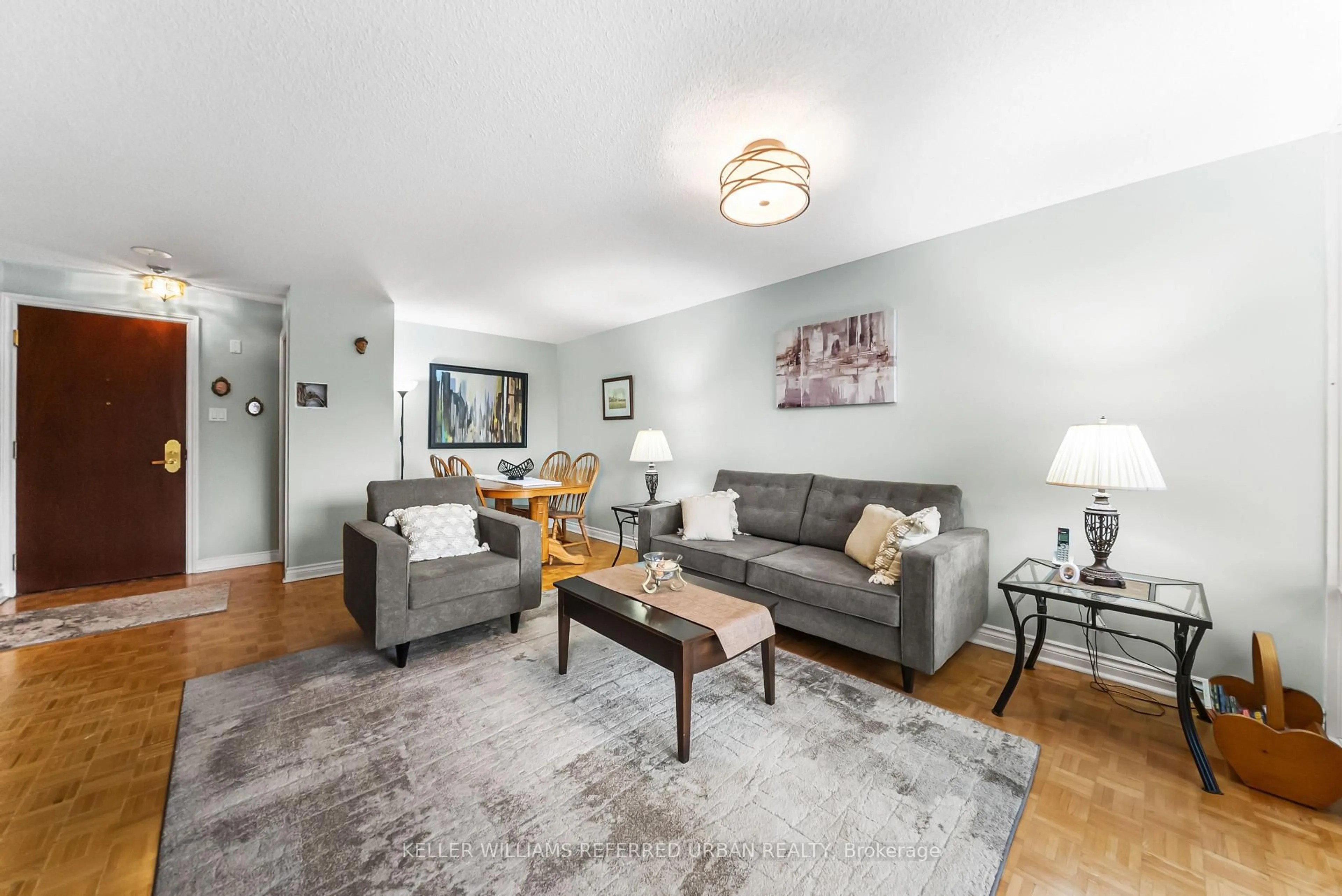 Living room with furniture, unknown for 1210 Don Mills Rd #524, Toronto Ontario M3B 3N9