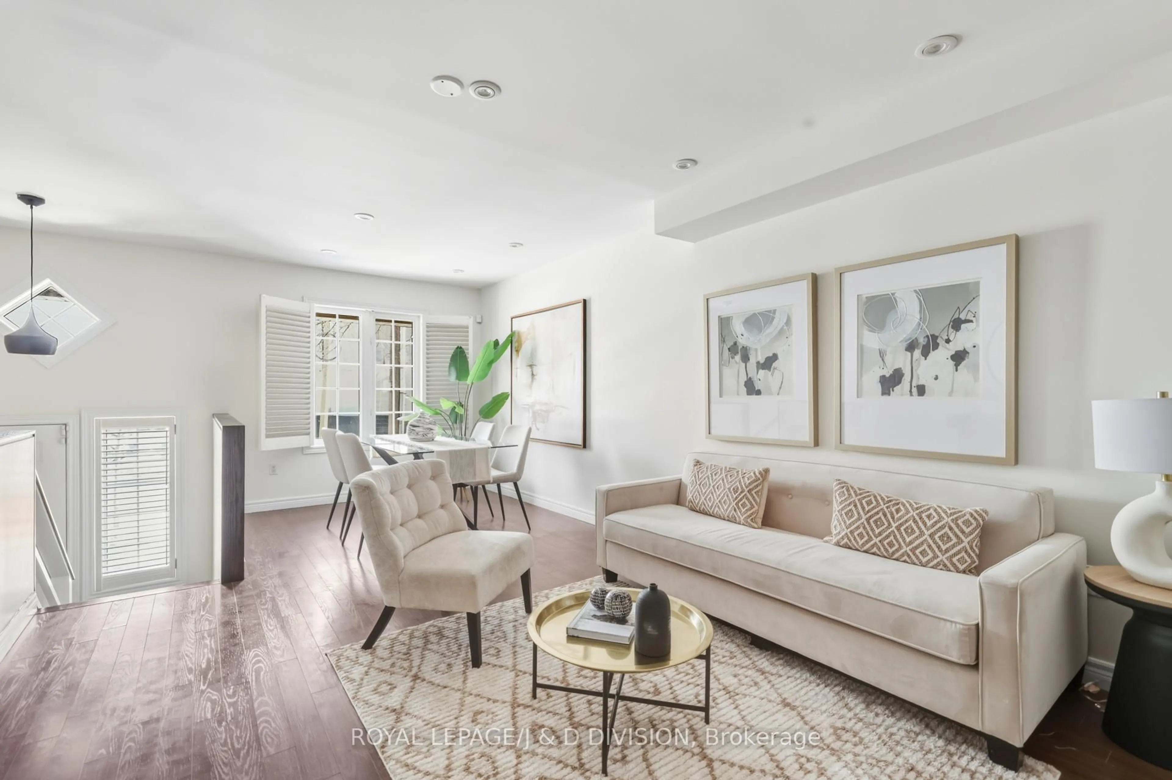 Living room with furniture, unknown for 120 Strachan Ave #1, Toronto Ontario M6J 3S9