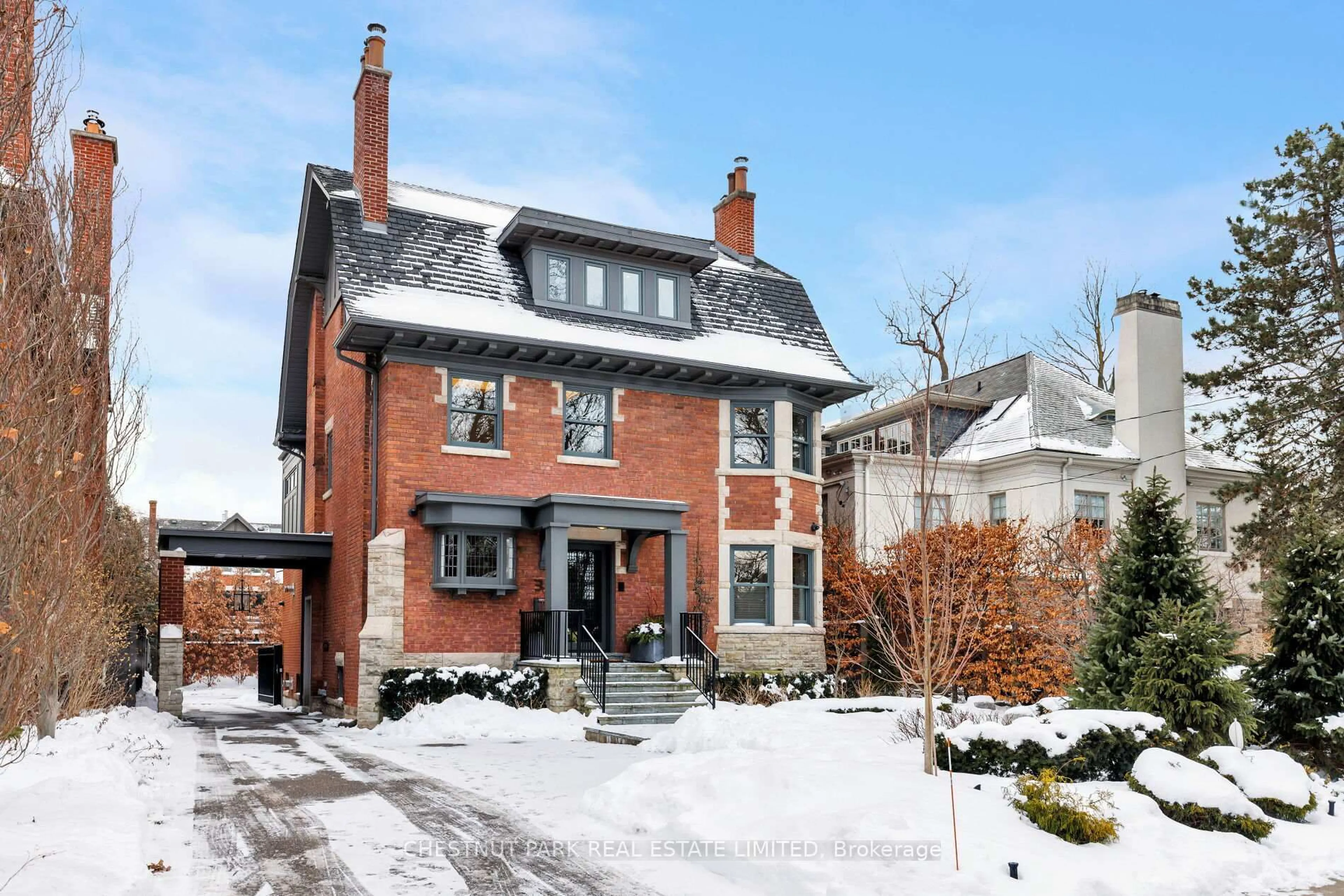 Home with brick exterior material, street for 3 Whitney Ave, Toronto Ontario M4W 2A7