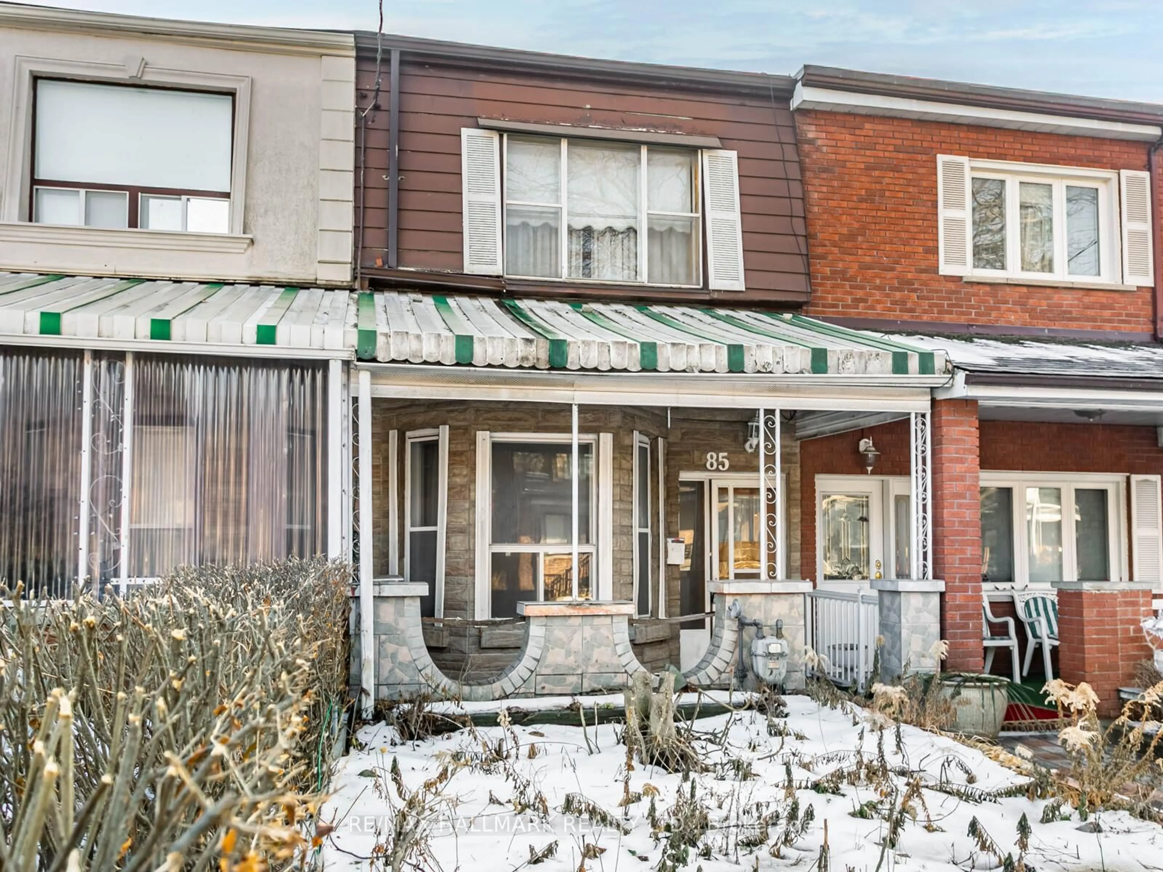 Home with brick exterior material, street for 85 Lindsey Ave, Toronto Ontario M6H 1E4