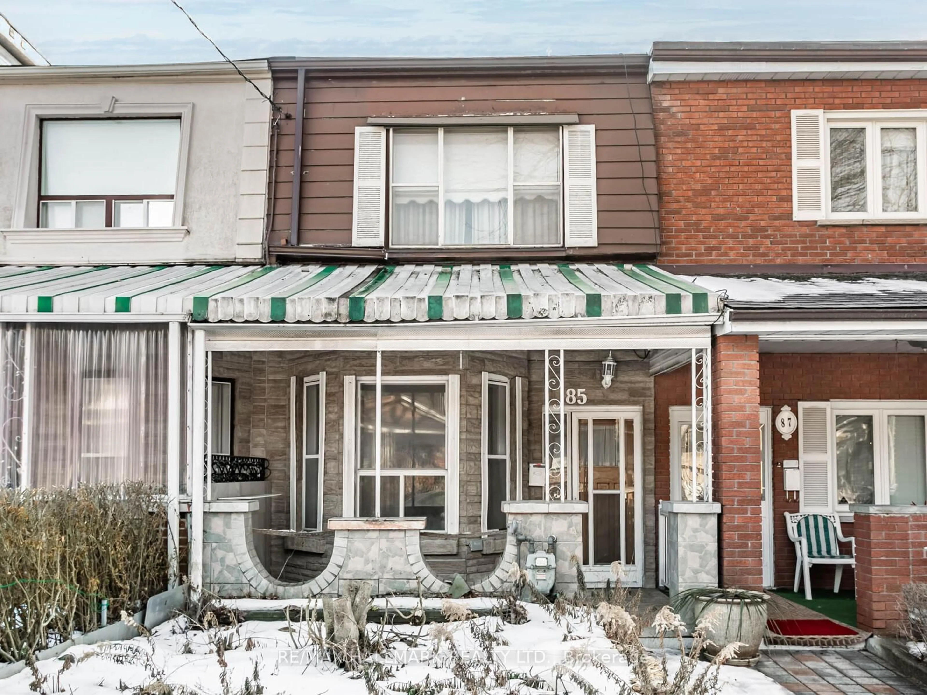 Home with brick exterior material, street for 85 Lindsey Ave, Toronto Ontario M6H 1E4