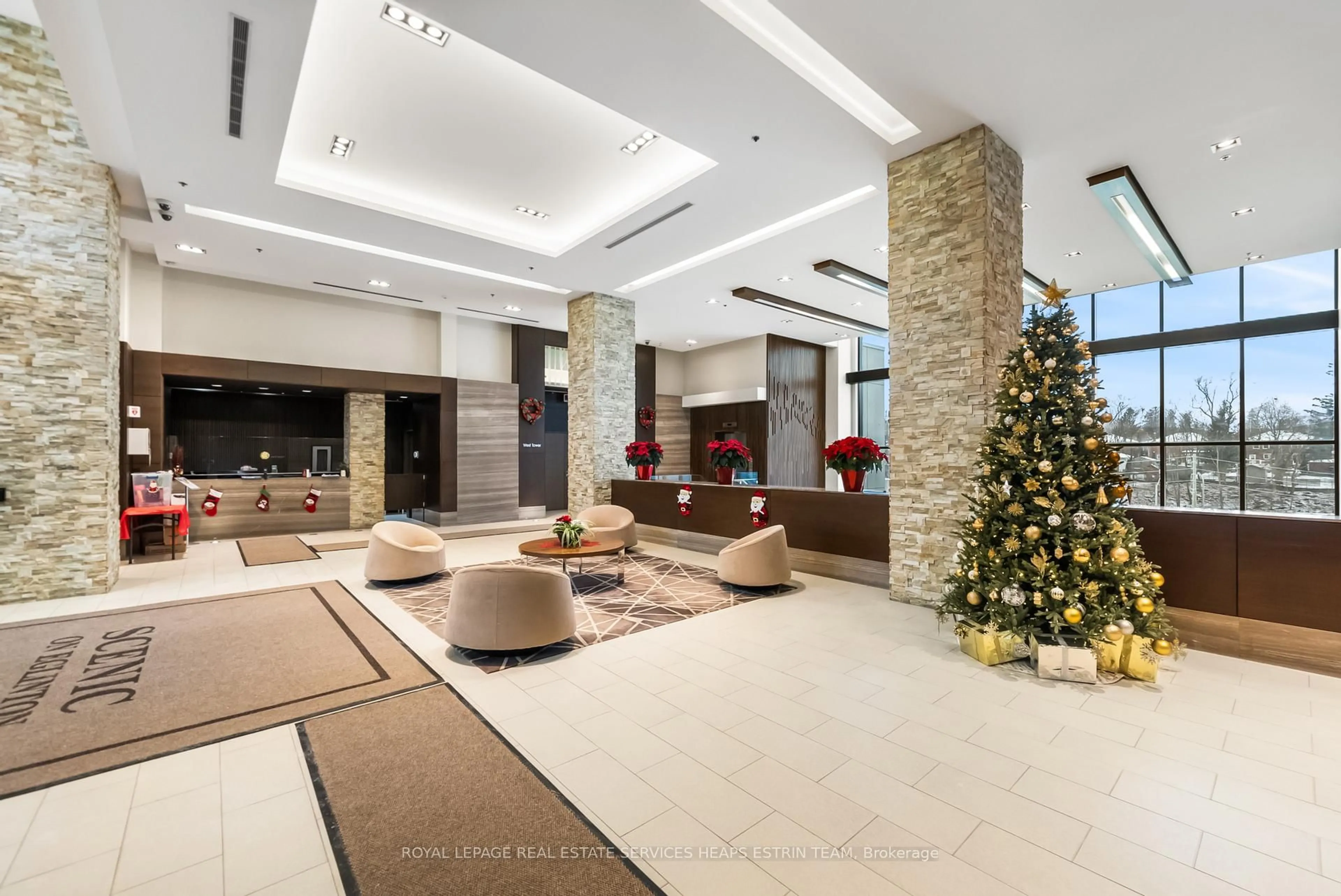 Lobby for 35 Brian Peck Cres #504, Toronto Ontario M4G 0A5