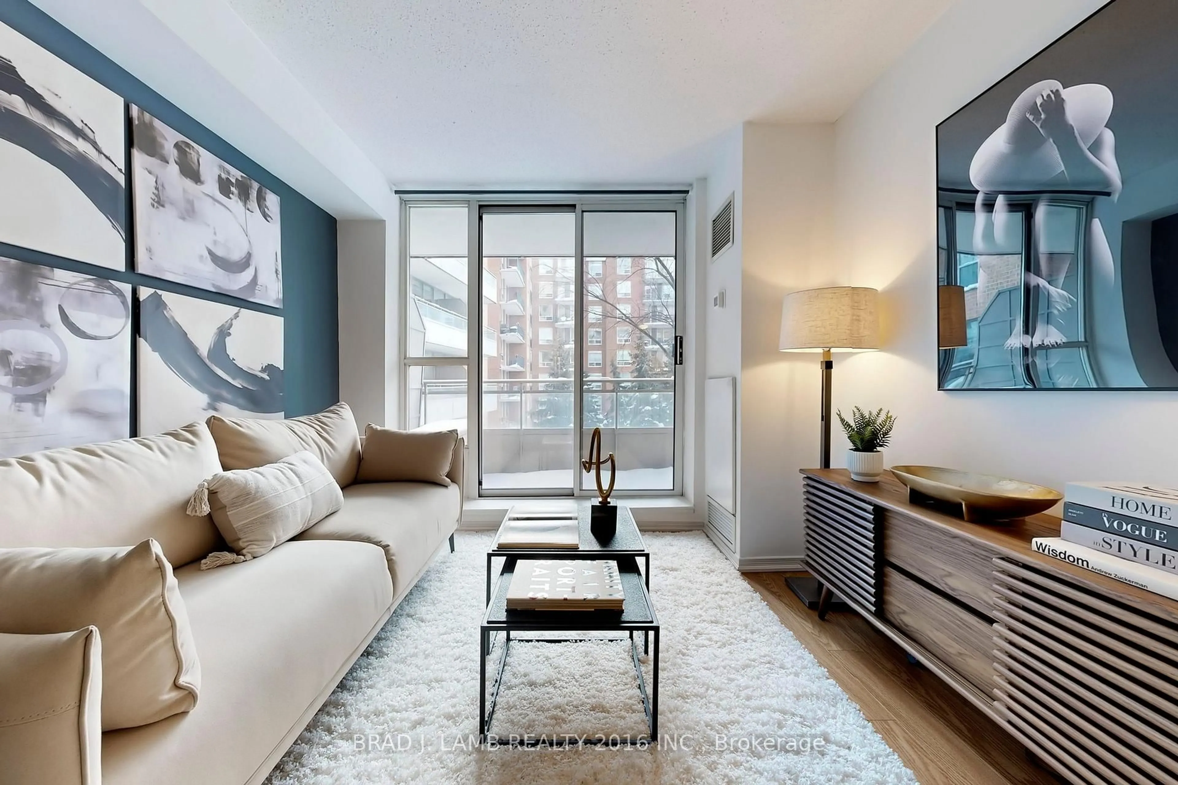 Living room with furniture, unknown for 245 Davisville Ave #302, Toronto Ontario M4S 3H4