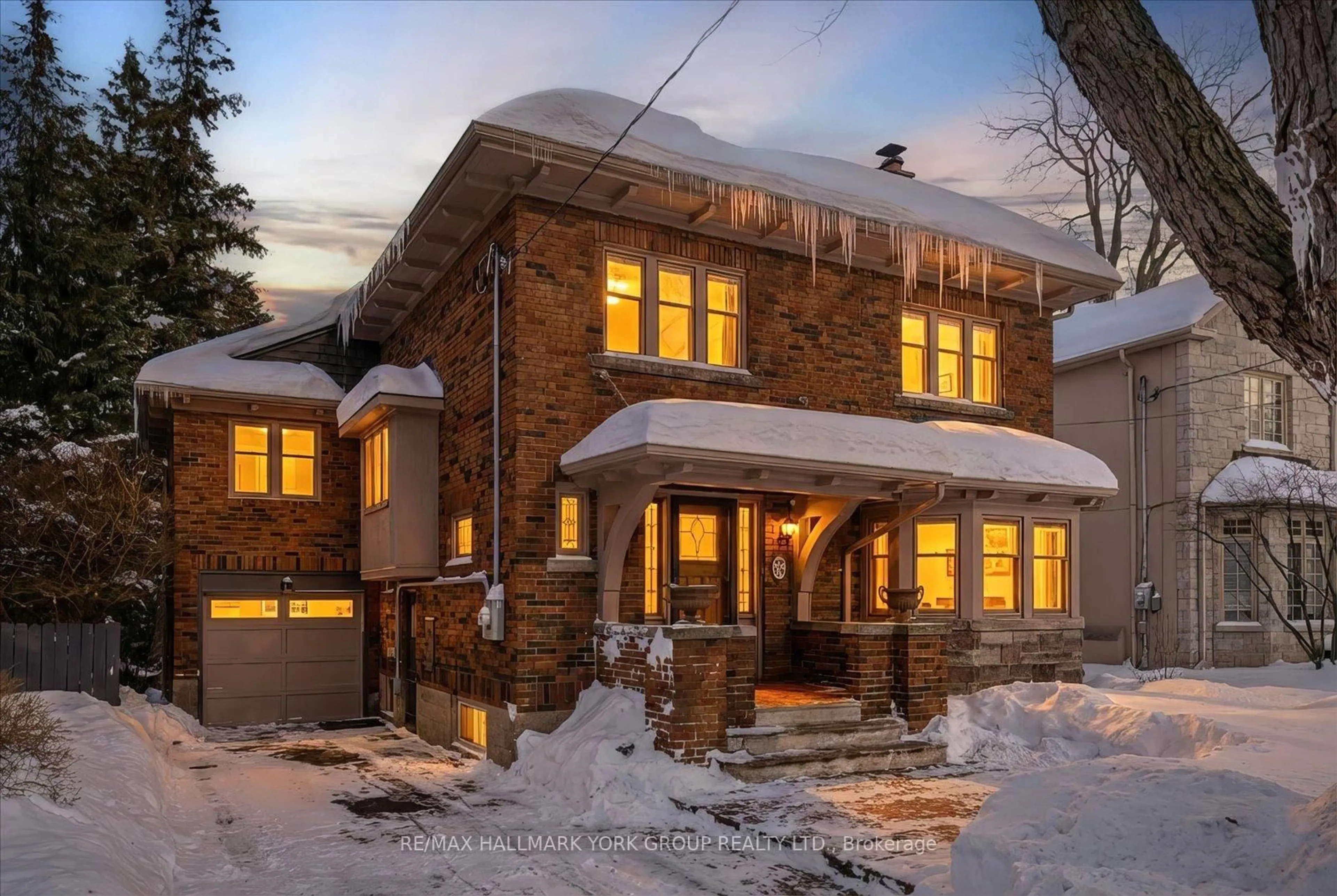 Home with brick exterior material, street for 77 Joicey Blvd, Toronto Ontario M5M 2T4