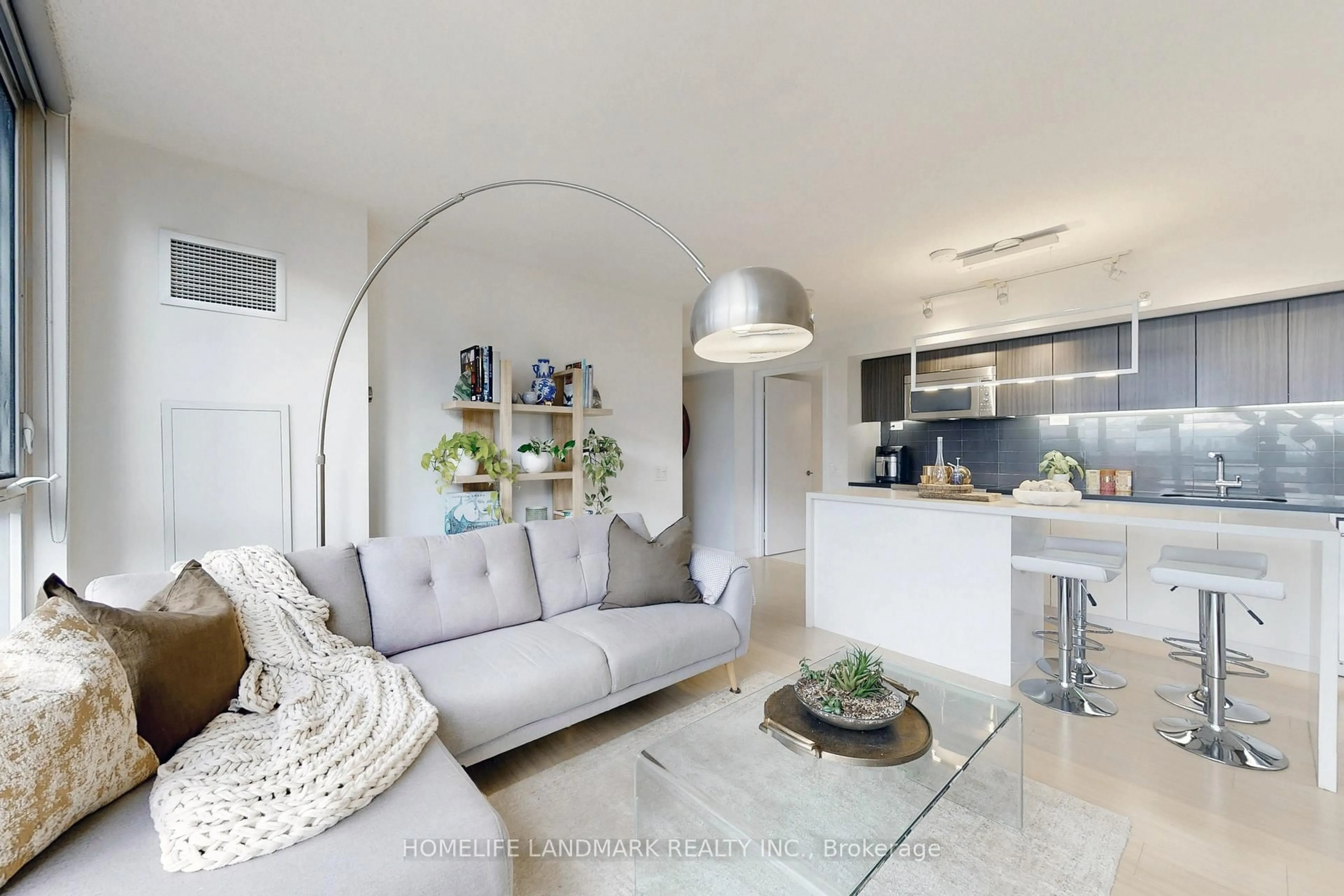 Living room with furniture, unknown for 85 Queens Wharf Rd #3206, Toronto Ontario M5V 0J9