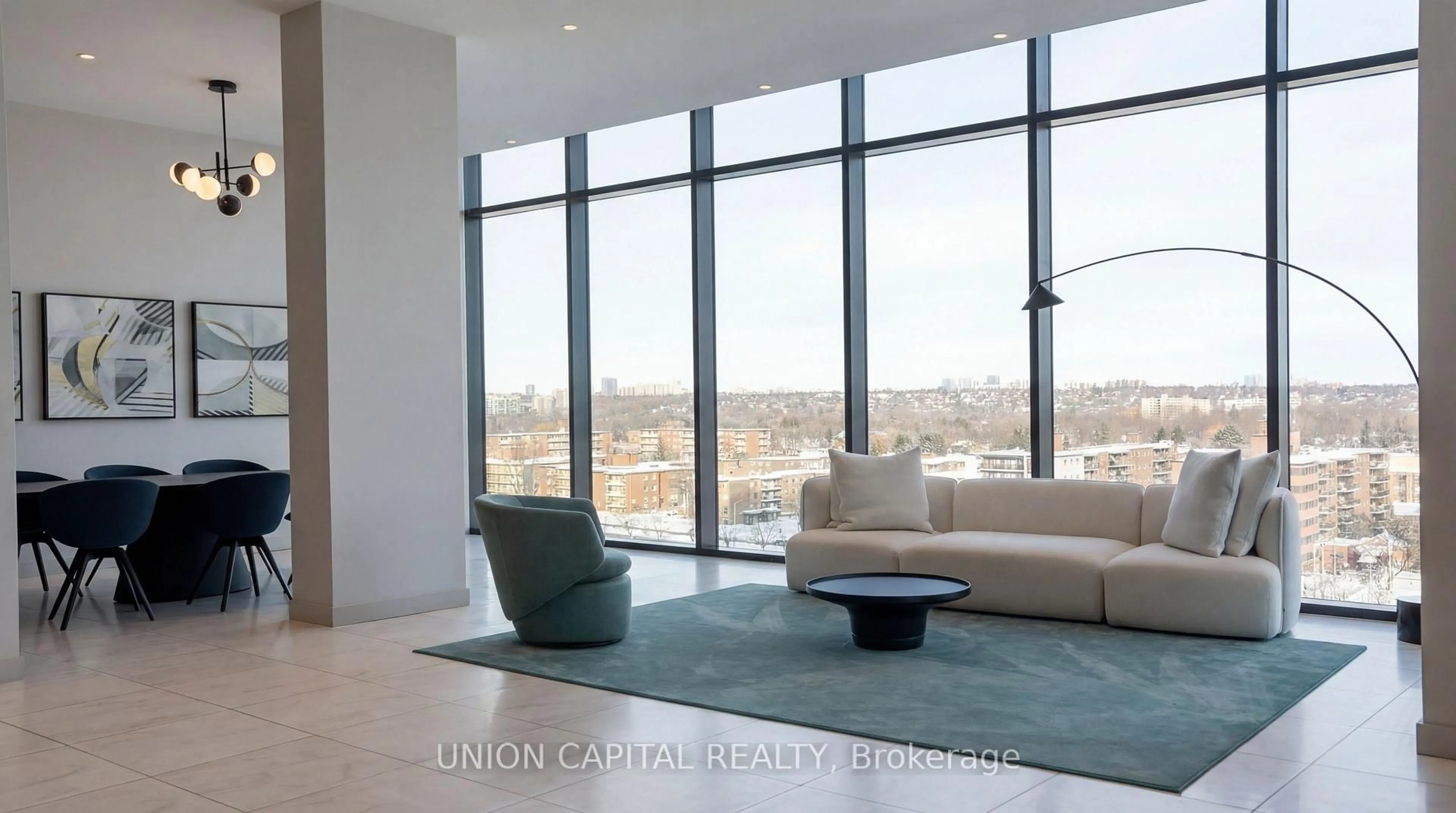 Living room with furniture, unknown for 50 O'neill Rd #513, Toronto Ontario M3C 0H1