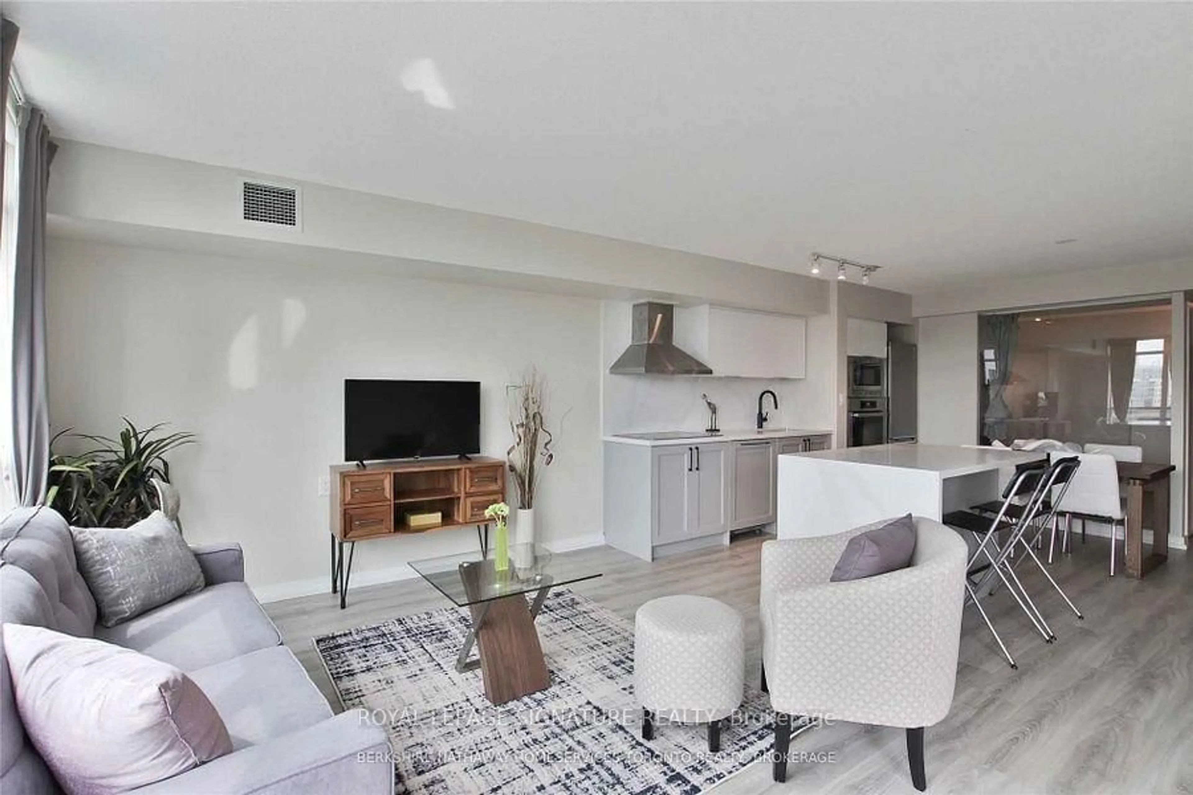 Living room with furniture, unknown for 151 Dan Leckie Way #357, Toronto Ontario M5V 4B2