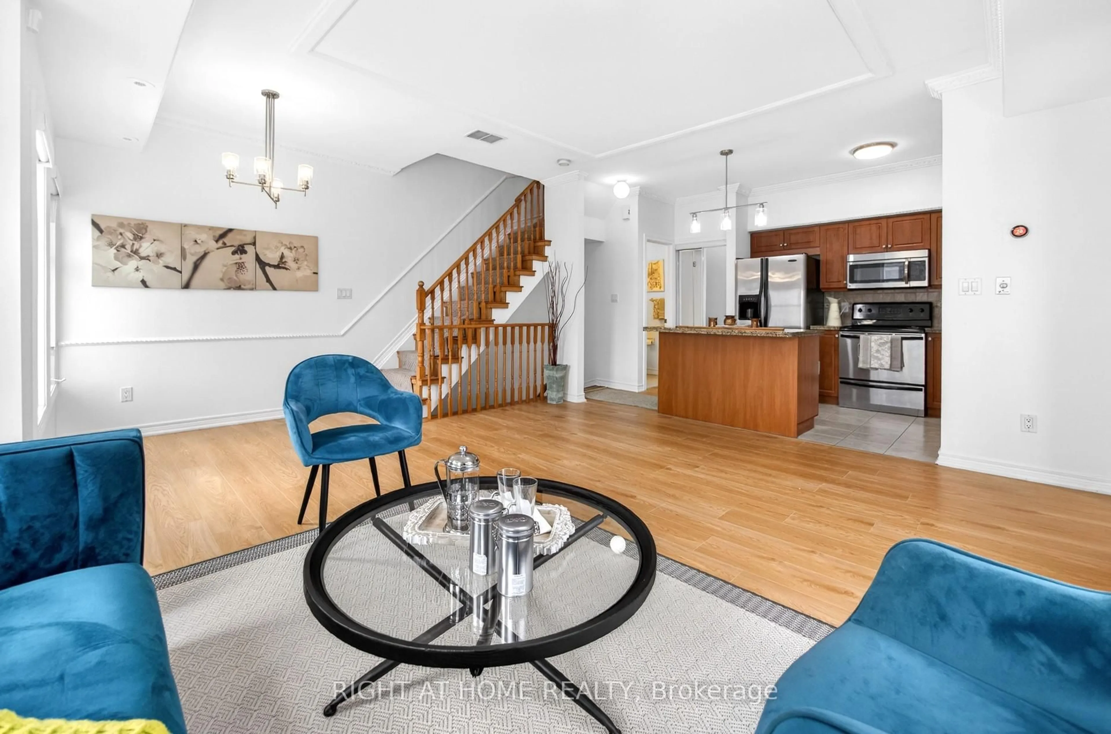 Living room with furniture, unknown for 1837 Eglinton Ave #235, Toronto Ontario M4A 2Y4