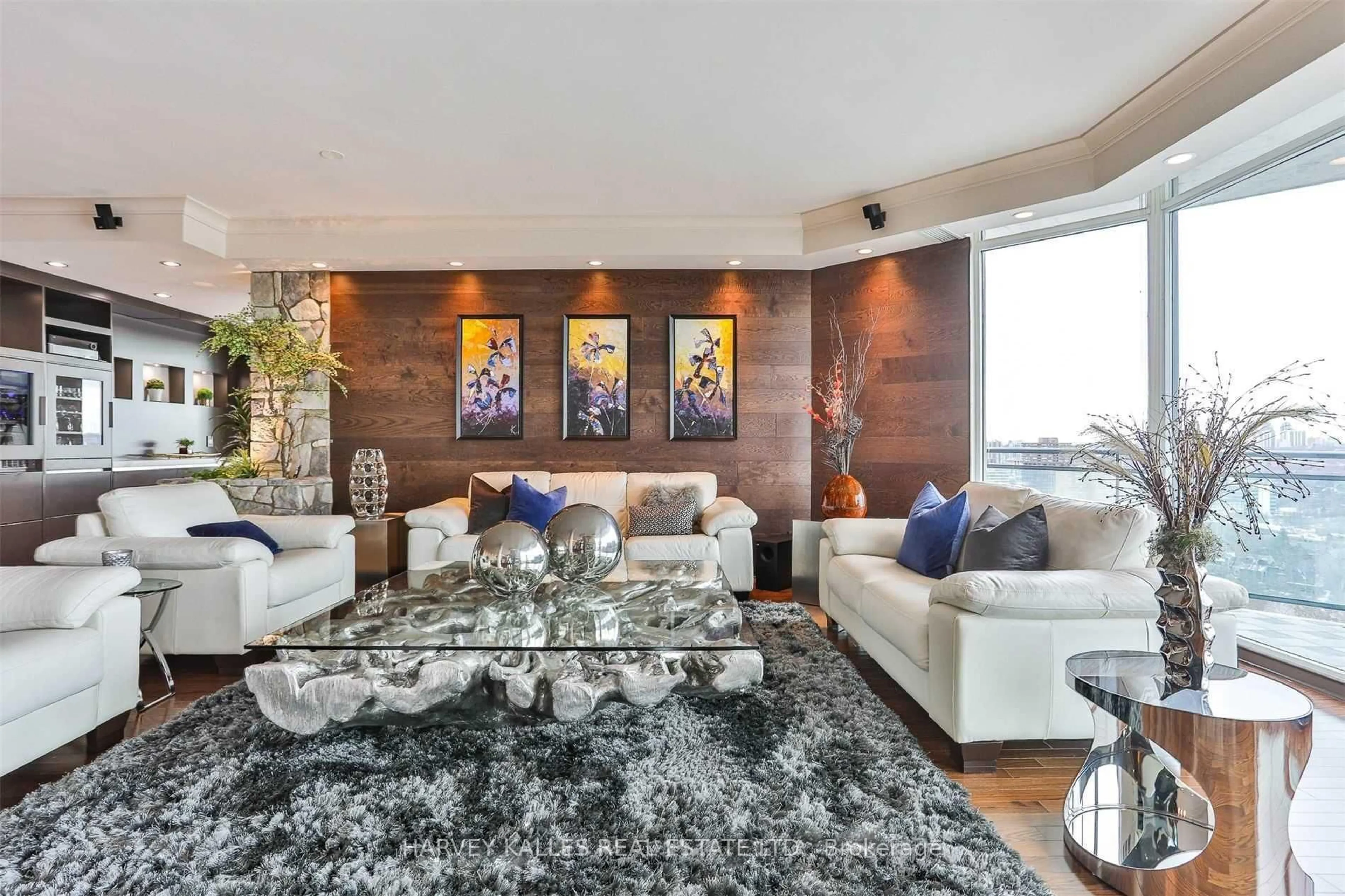 Living room with furniture, unknown for 300 Bloor St #2701, Toronto Ontario M4W 3Y2