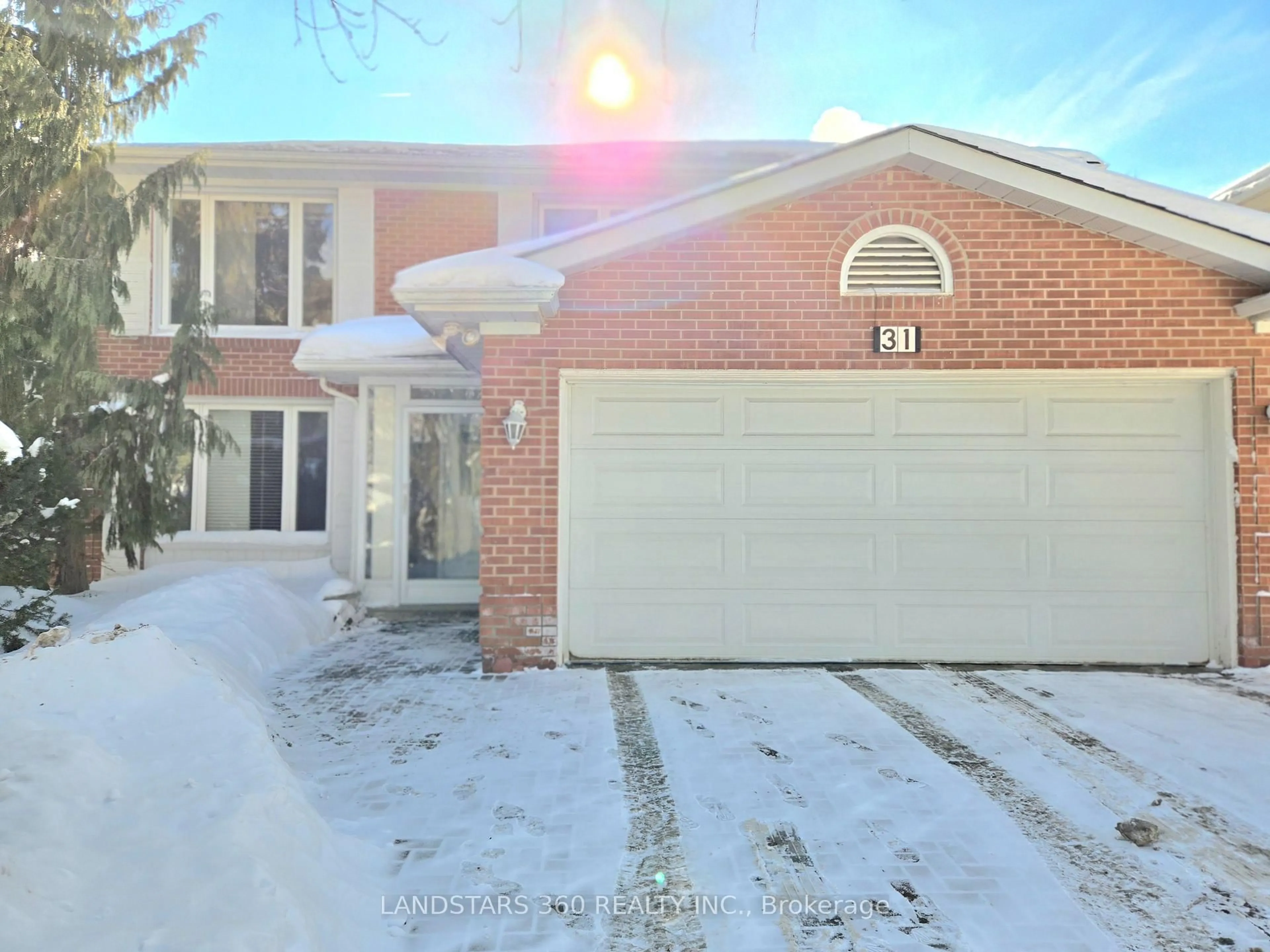 Home with brick exterior material, street for 31 Whitehorn Cres, Toronto Ontario M2J 3B1