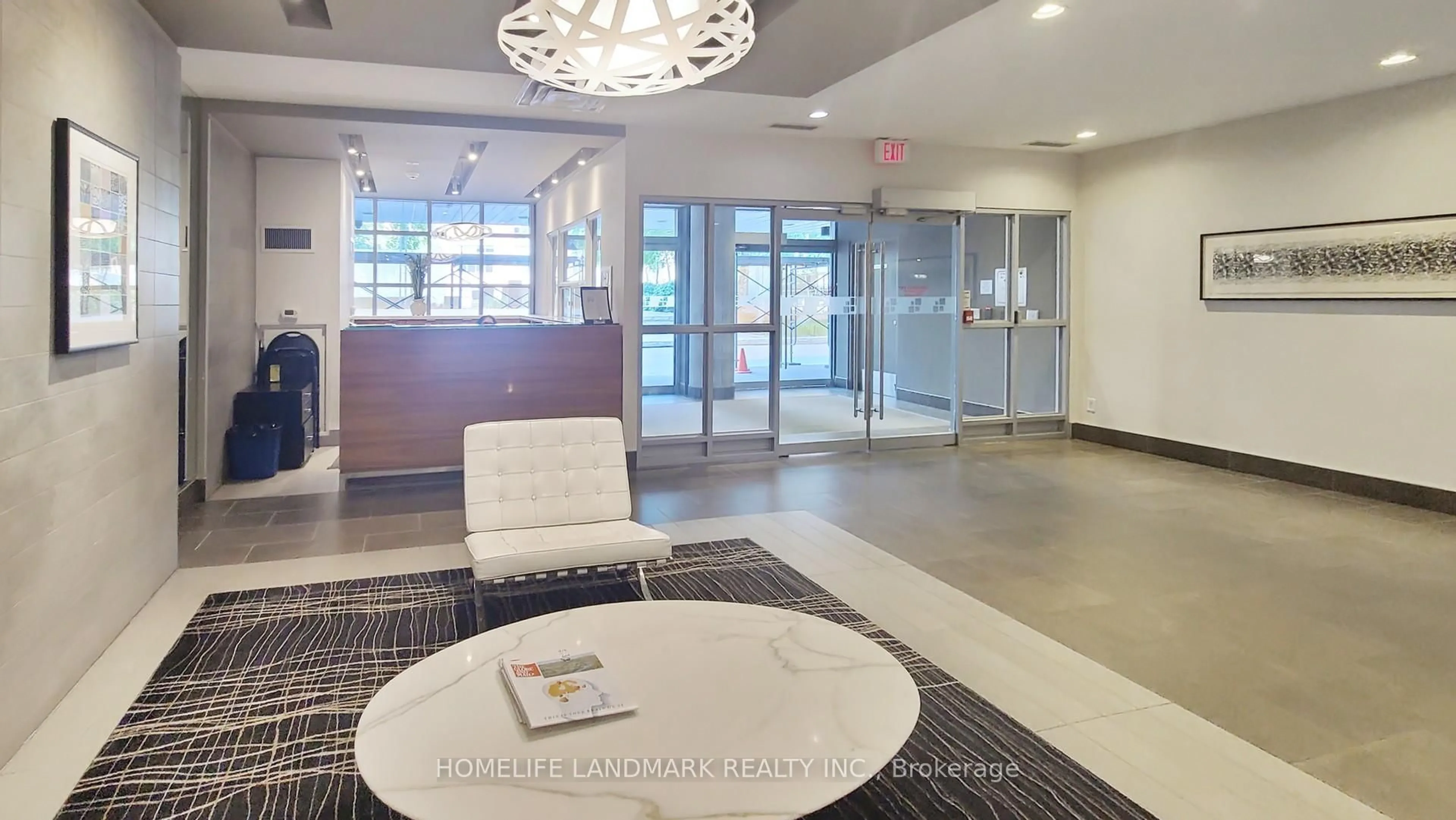 Lobby for 23 Brant St #712, Toronto Ontario M5V 2L5