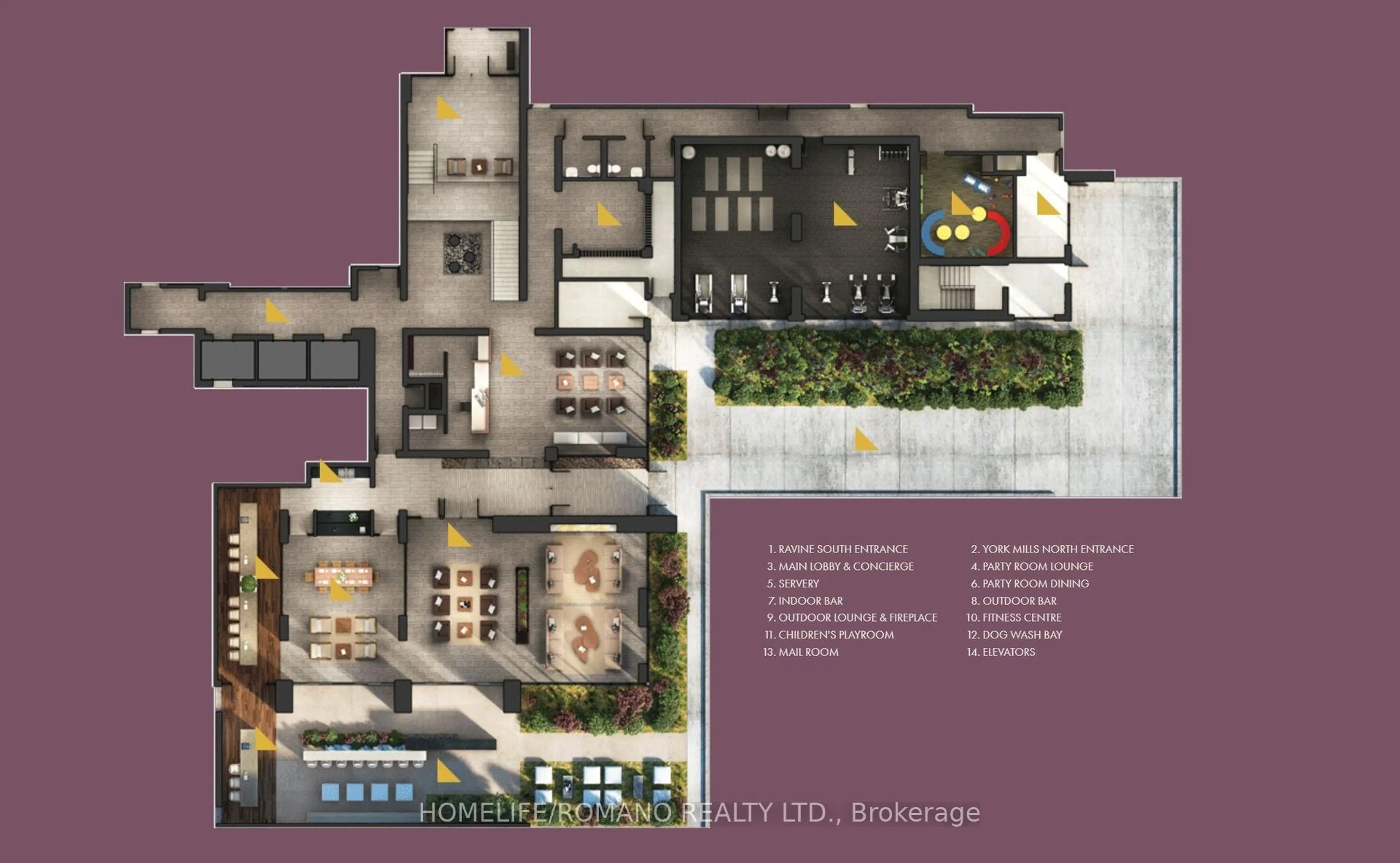 Floor plan for 10 Deerlick Crt #710, Toronto Ontario M3A 0A7