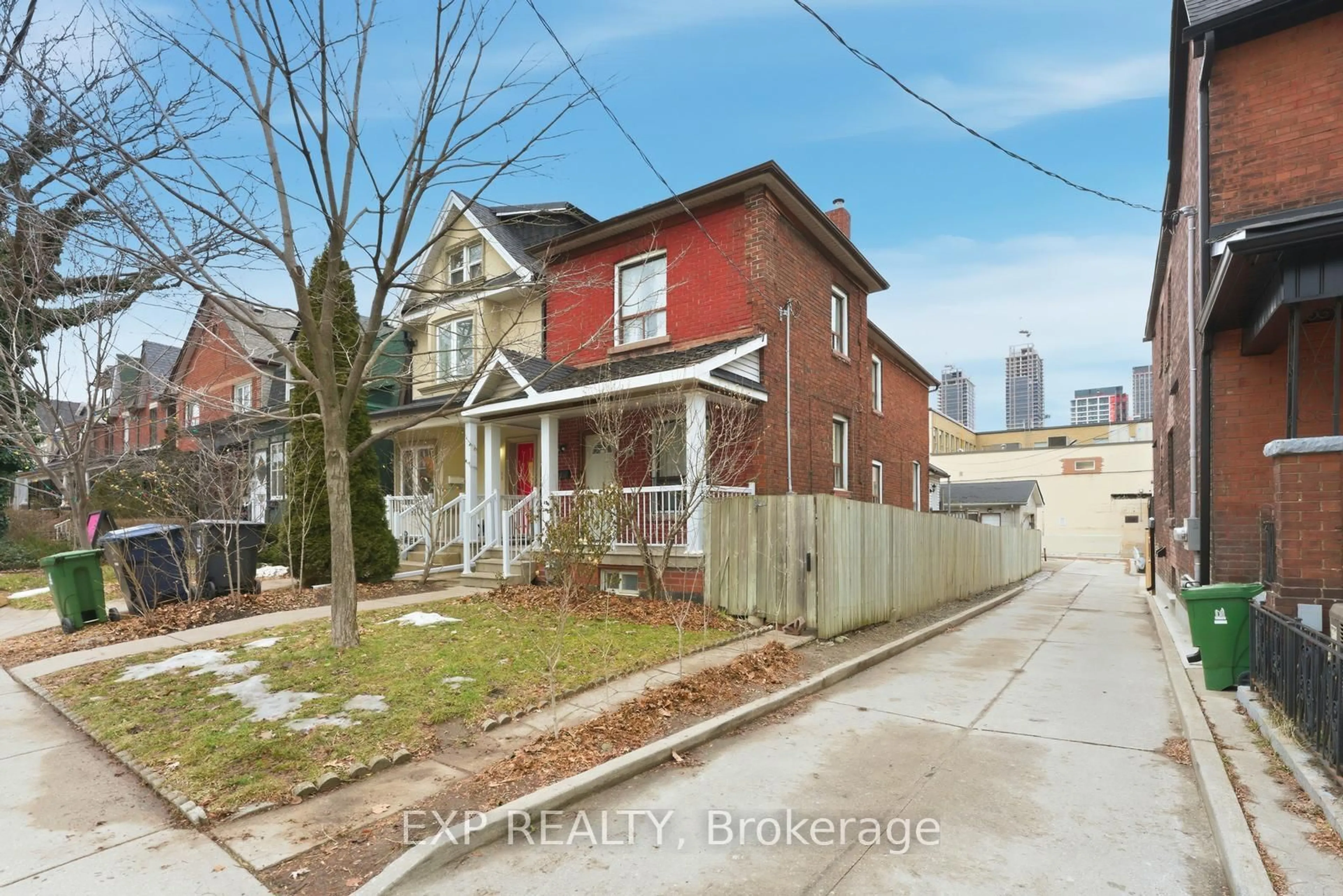Home with brick exterior material, street for 20 Muir Ave, Toronto Ontario M6H 1E8