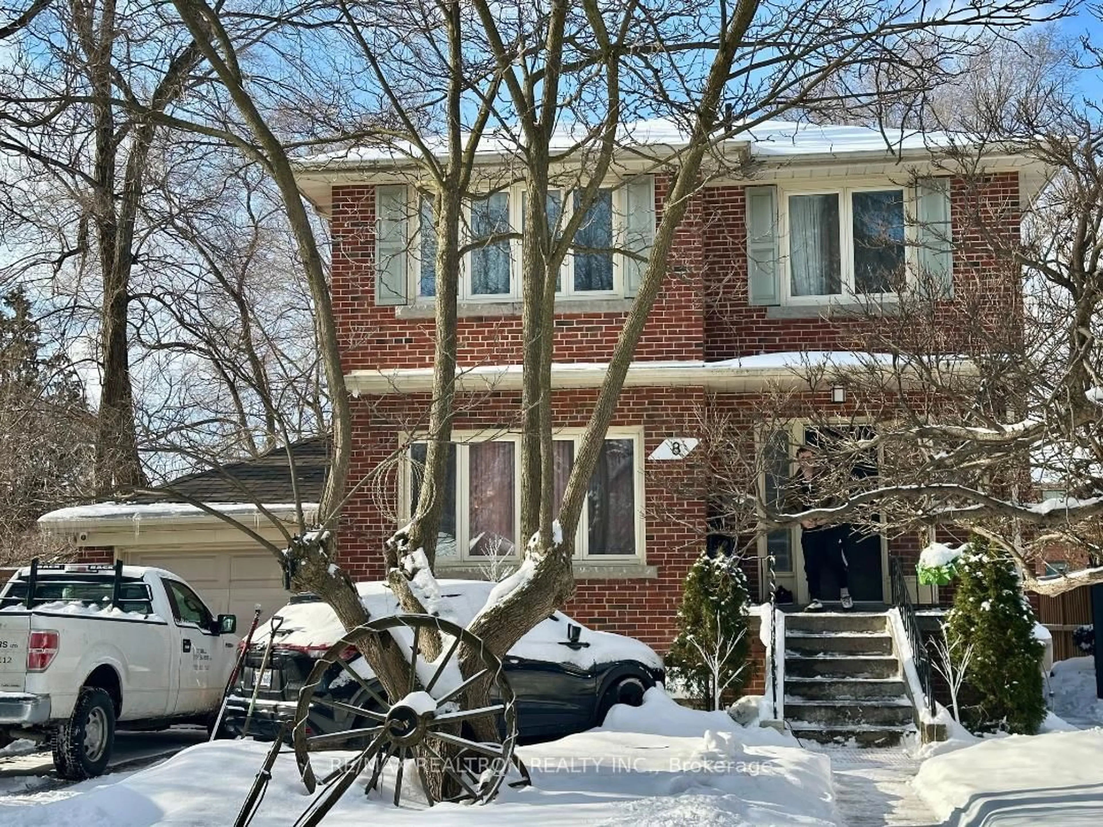 Home with brick exterior material, street for 8 Wendy Cres, Toronto Ontario M3H 1P9