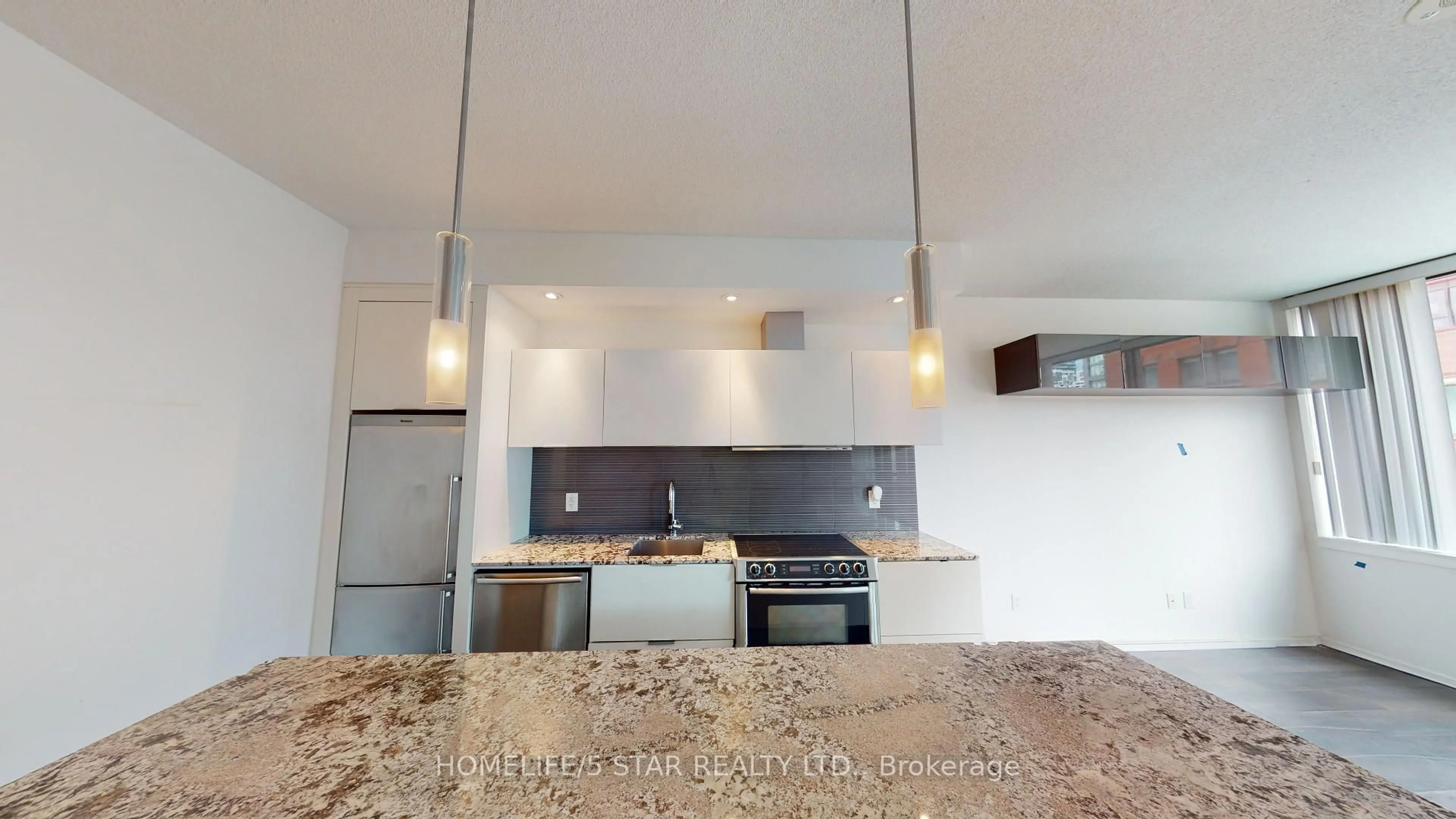 Open concept kitchen, unknown for 8 CHARLOTTE St #411, Toronto Ontario M5V 0K4