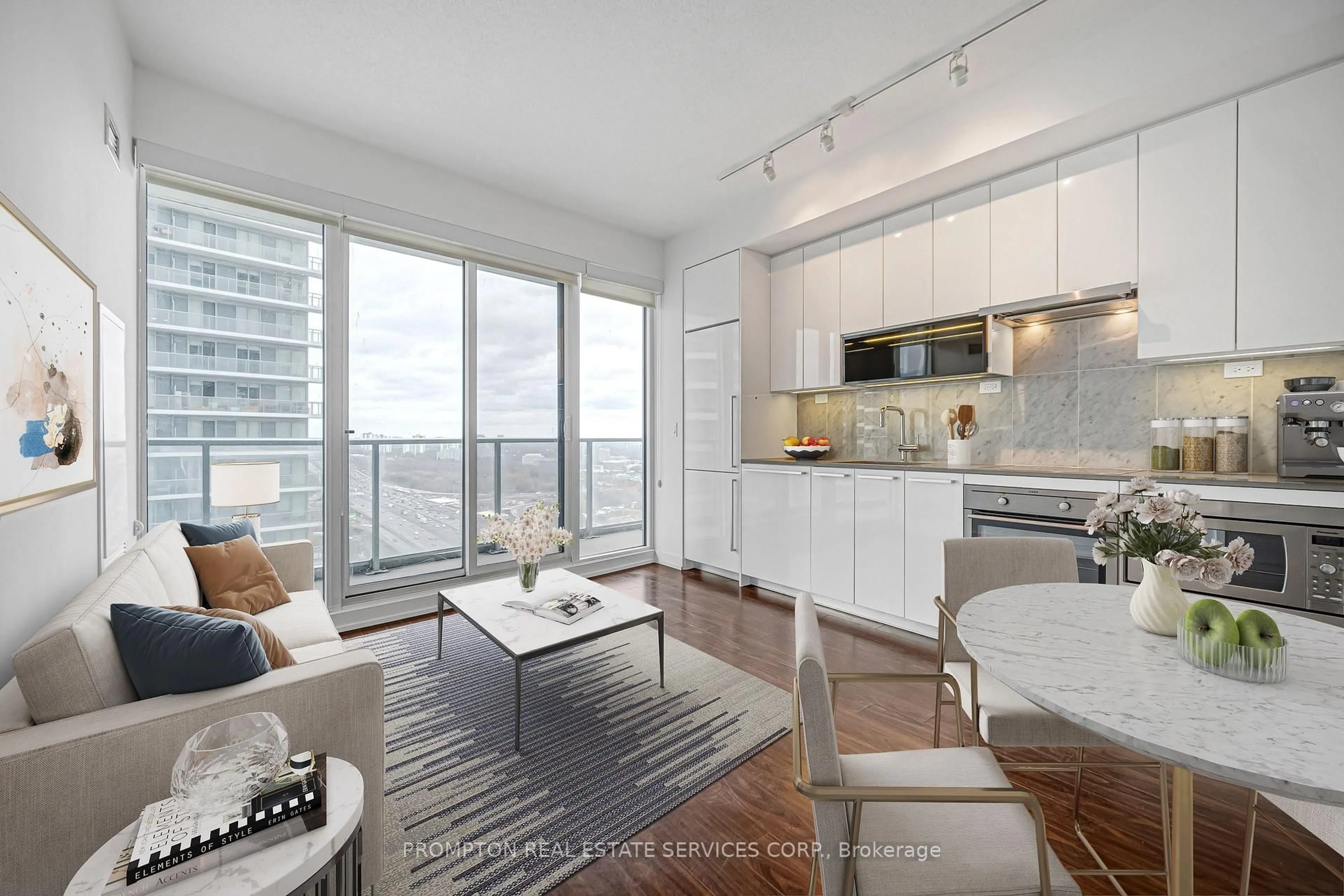Open concept kitchen, unknown for 115 McMahon Dr #2507, Toronto Ontario M2K 0E3