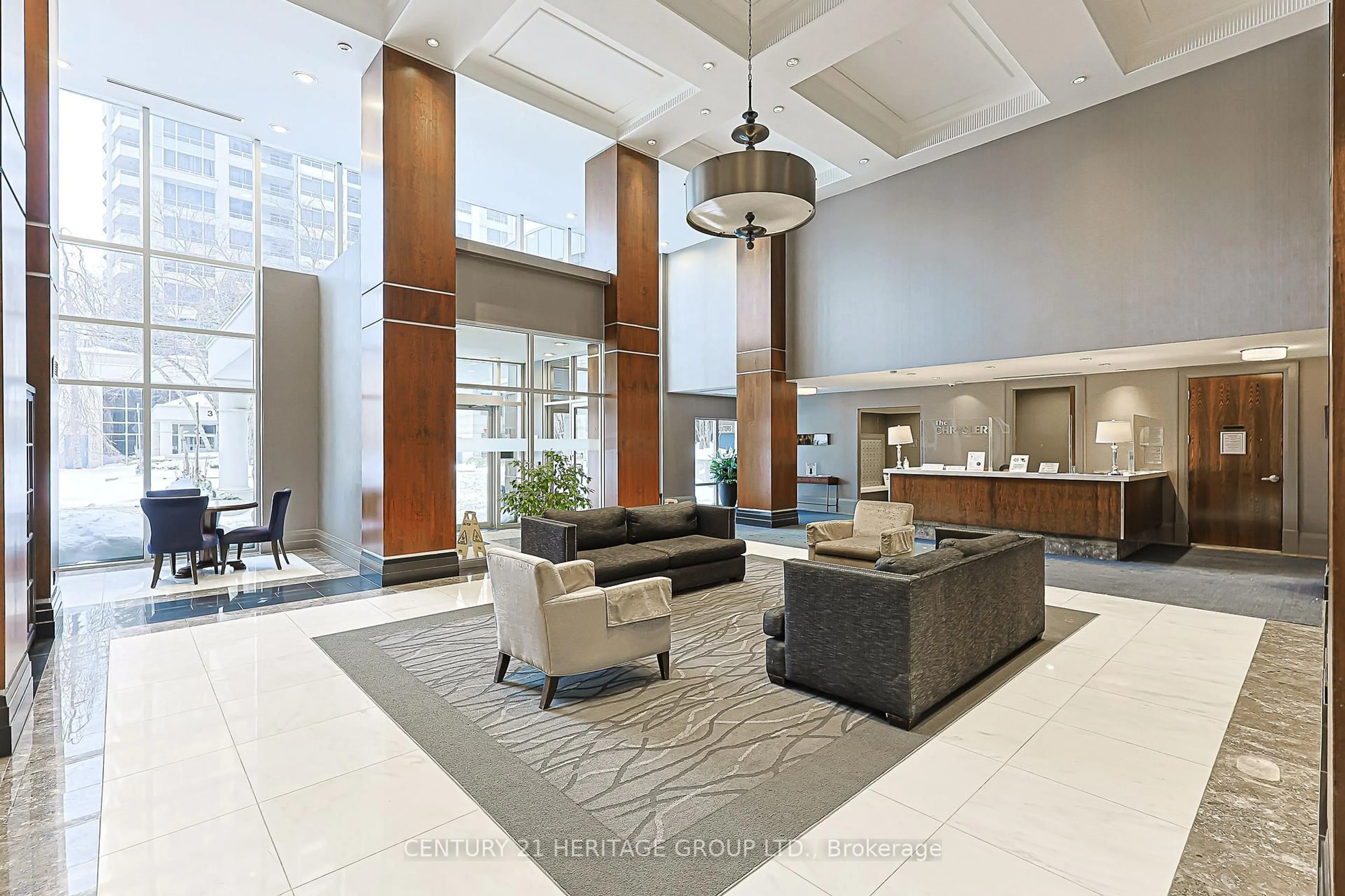 Lobby for 1 Rean Dr #2510, Toronto Ontario M2K 3C1