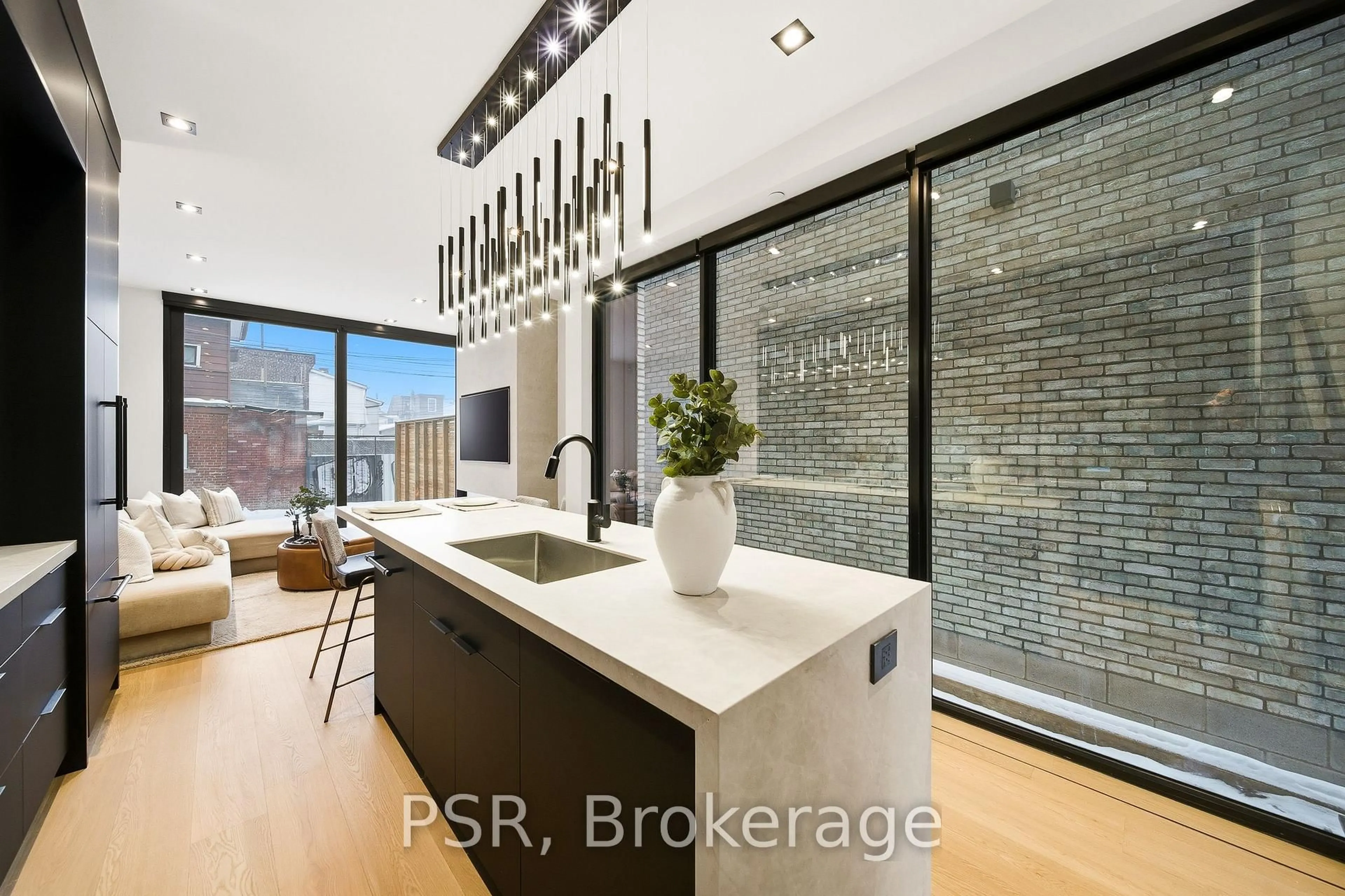 Contemporary kitchen, ceramic/tile floor for 178 Gladstone Ave, Toronto Ontario M6J 3L4